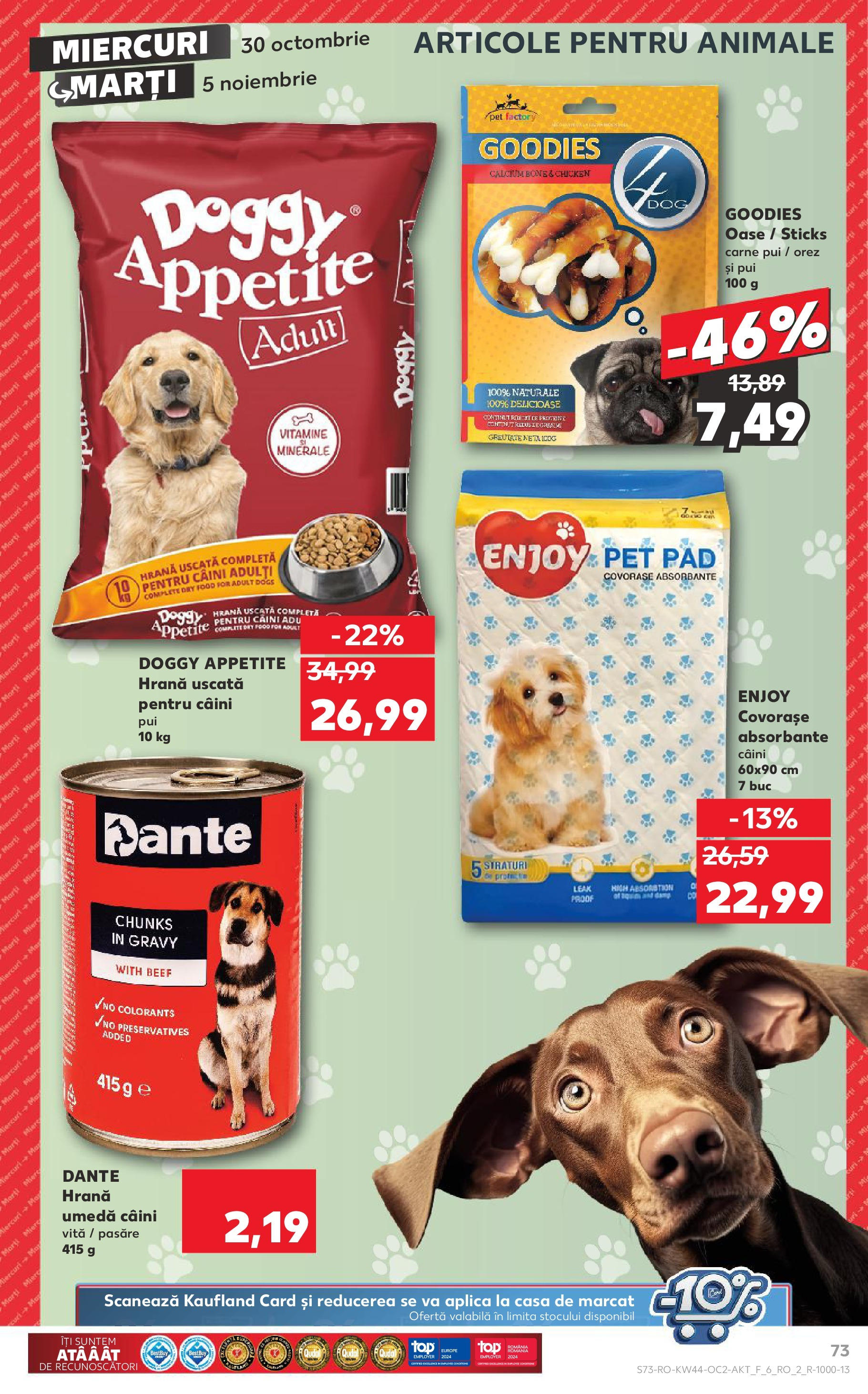 Catalog Kaufland 30 Octombrie - 5 Noiembrie 2024 | Pagina 73