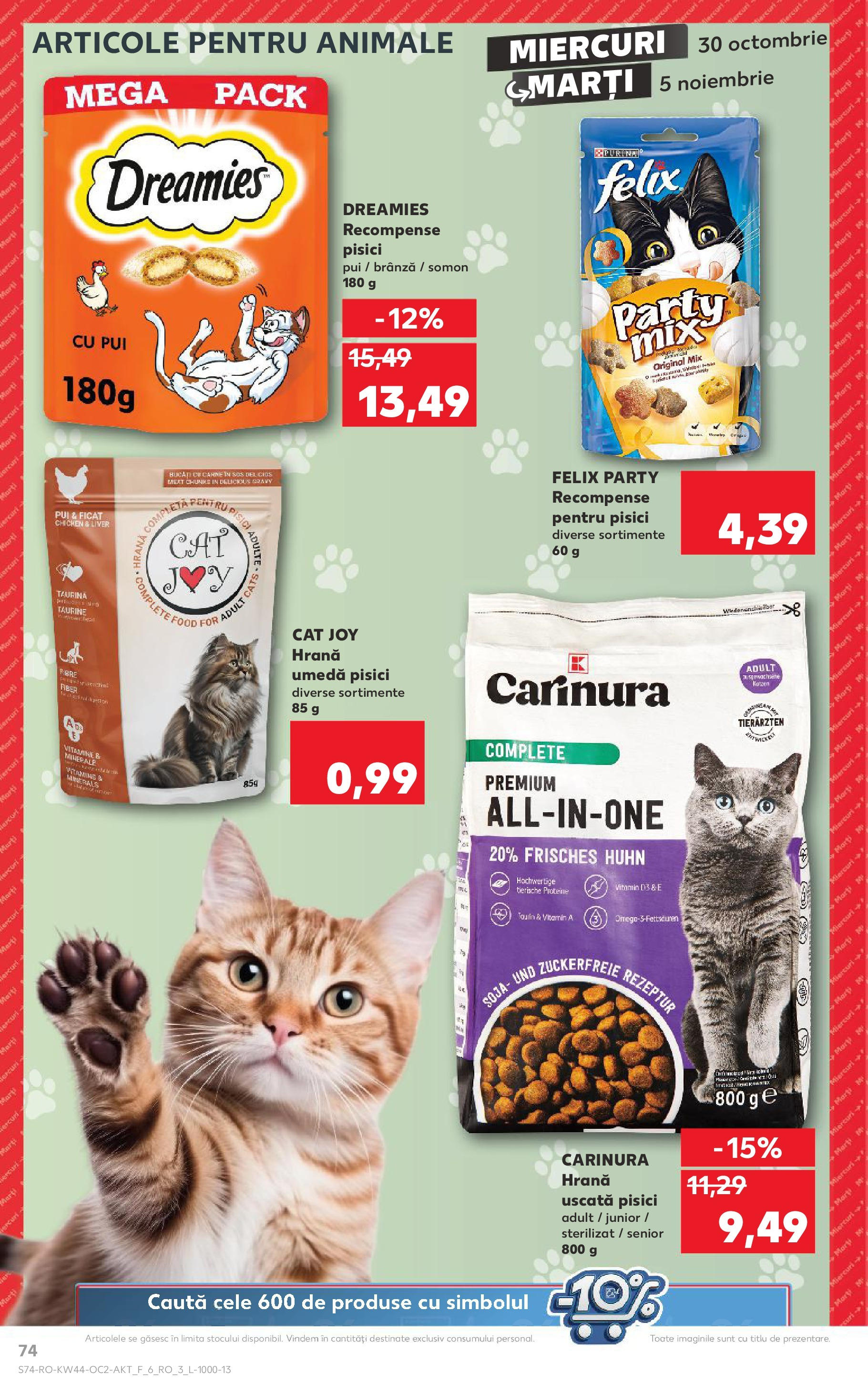 Catalog Kaufland 30 Octombrie - 5 Noiembrie 2024 | Pagina 74
