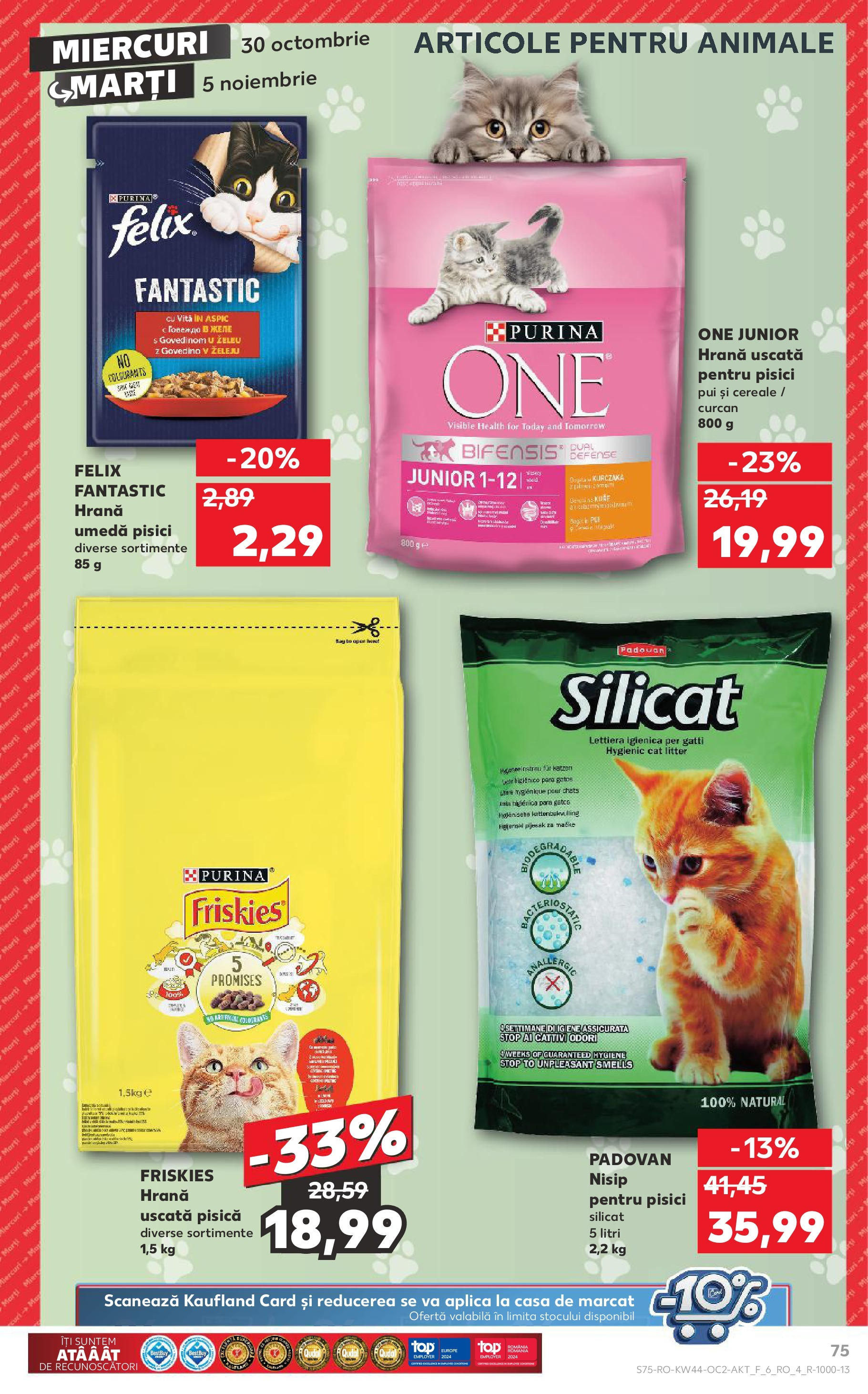 Catalog Kaufland 30 Octombrie - 5 Noiembrie 2024 | Pagina 75