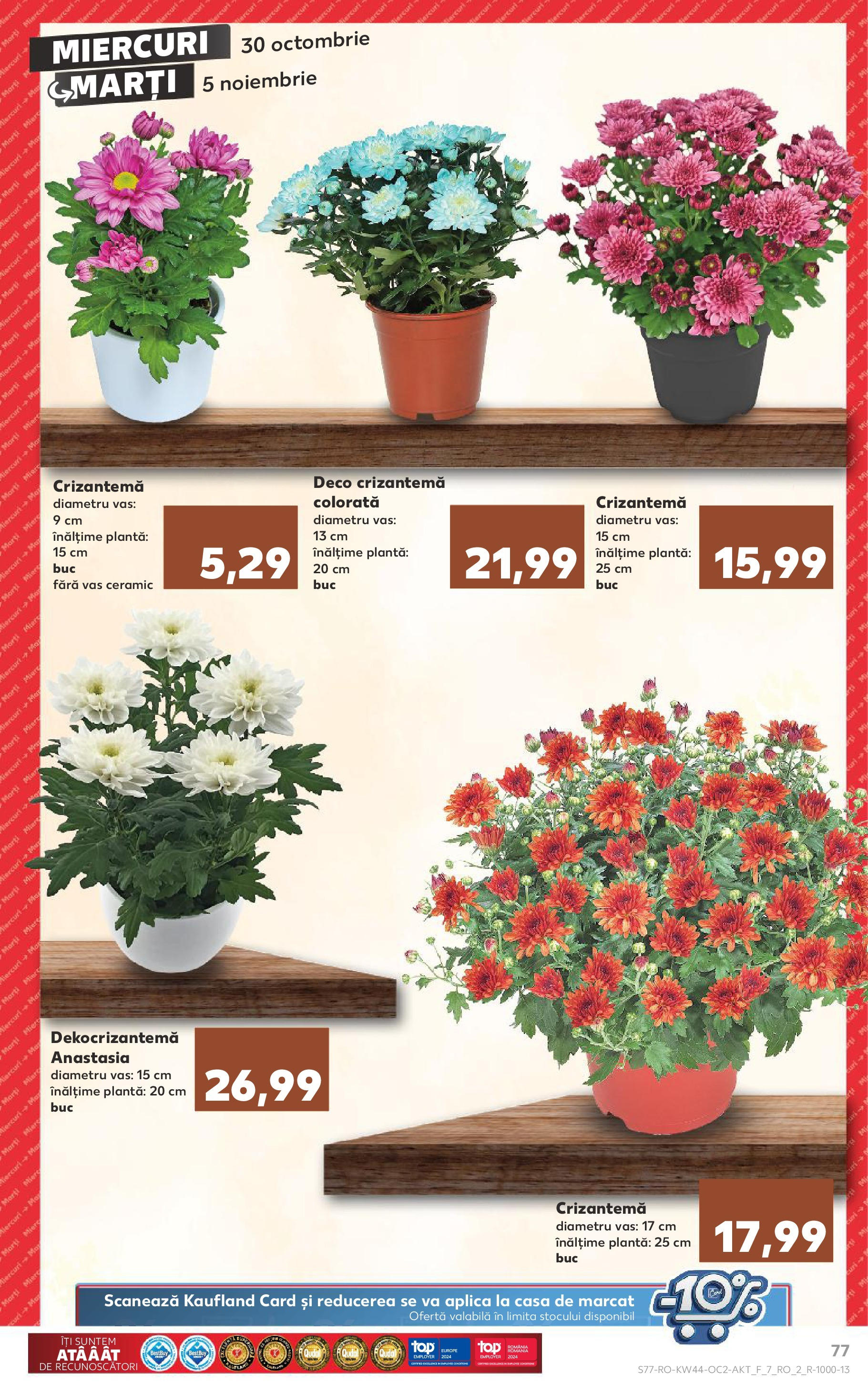 Catalog Kaufland 30 Octombrie - 5 Noiembrie 2024 | Pagina 77