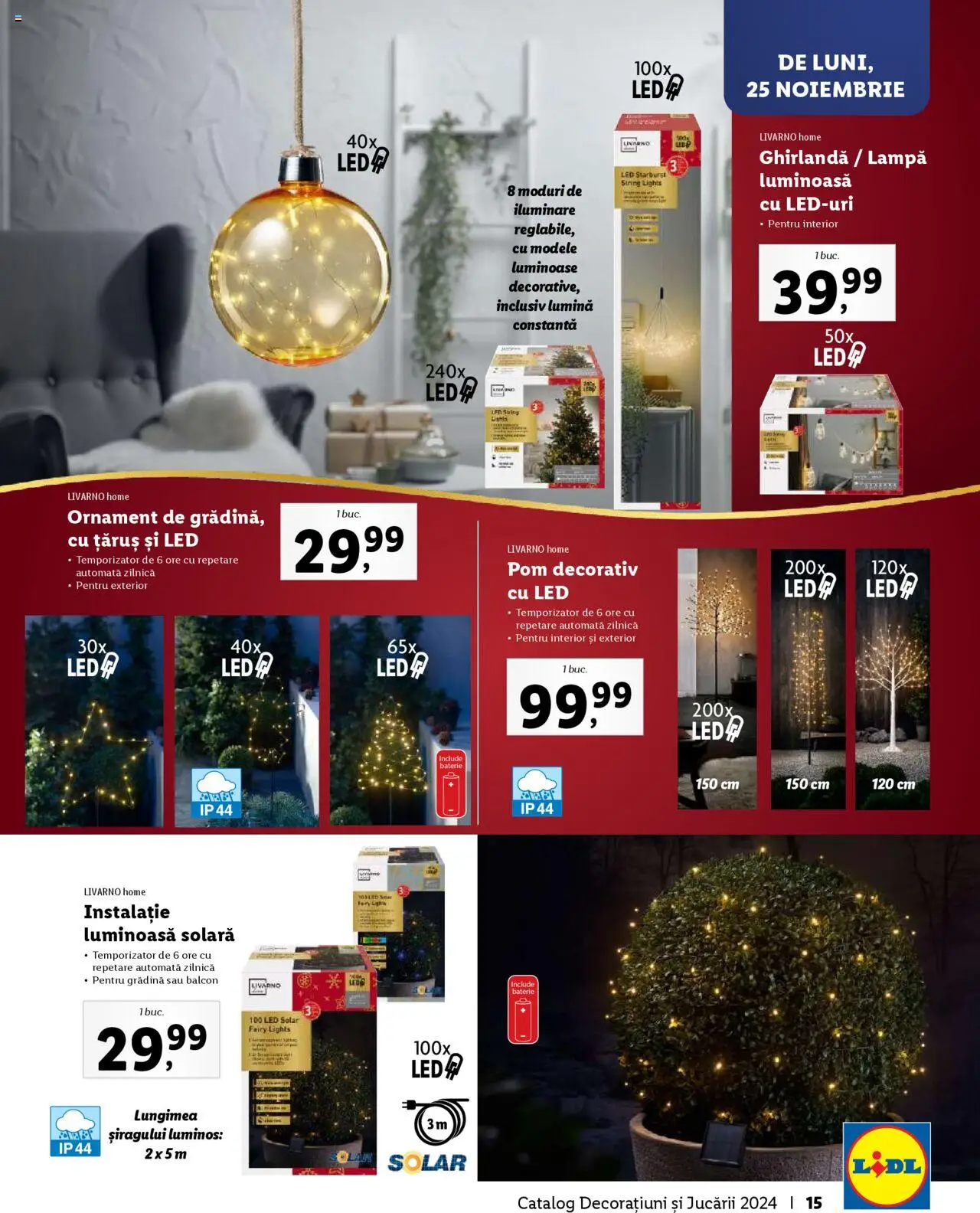 Catalog LIDL 4 Noiembrie - 31 Decembrie 2024 | Pagina 15