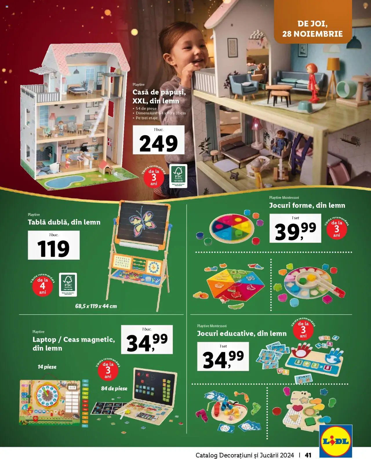 Catalog LIDL 4 Noiembrie - 31 Decembrie 2024 | Pagina 41