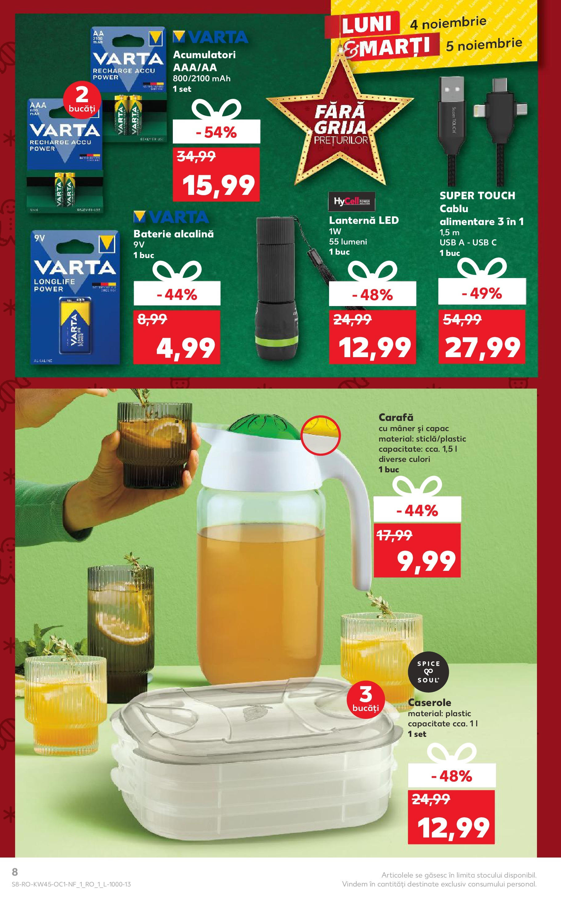 Catalog Kaufland 4 - 5 Noiembrie 2024 | Pagina 8