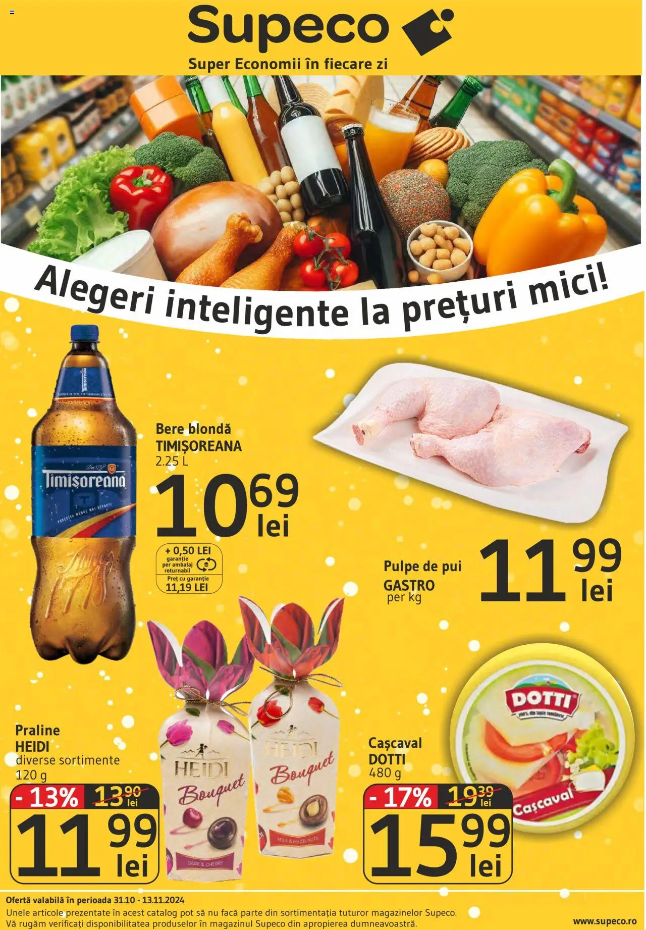 Catalog Supeco 31 Octombrie - 13 Noiembrie 2024 | Pagina 1