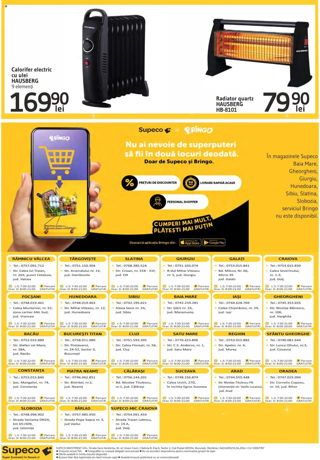 Catalog Supeco 31 Octombrie - 13 Noiembrie 2024 | Pagina 14