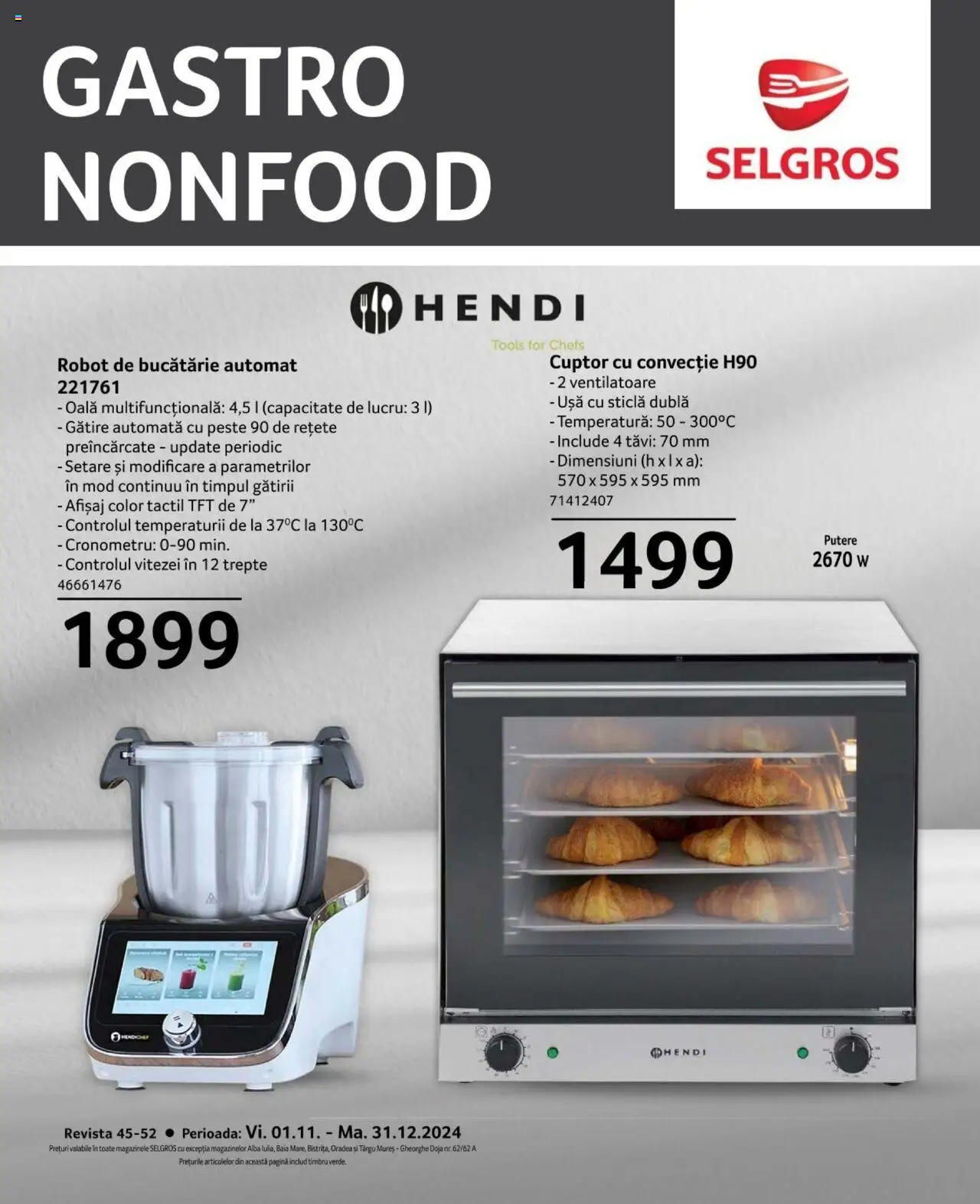 Catalog Selgros 1 Noiembrie - 31 Decembrie 2024 | Pagina 1