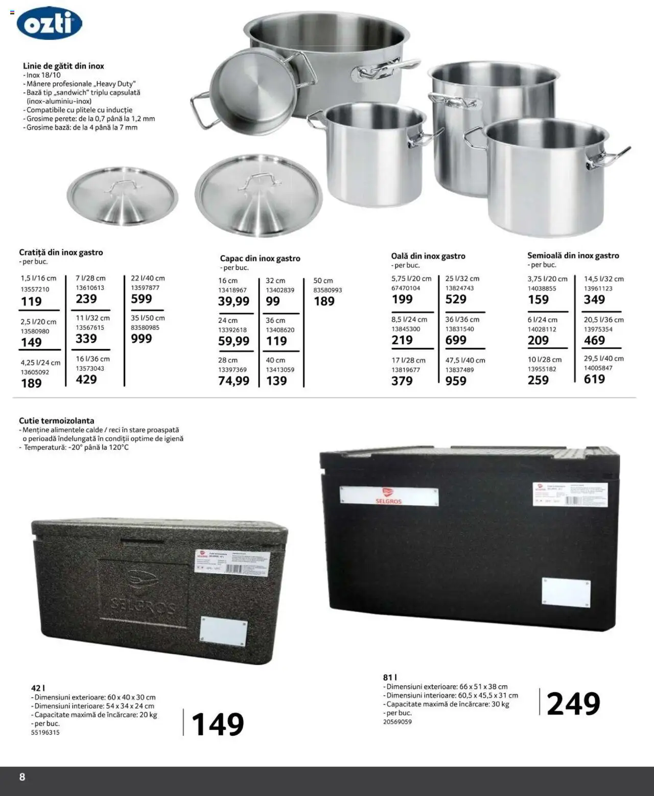 Catalog Selgros 1 Noiembrie - 31 Decembrie 2024 | Pagina 8