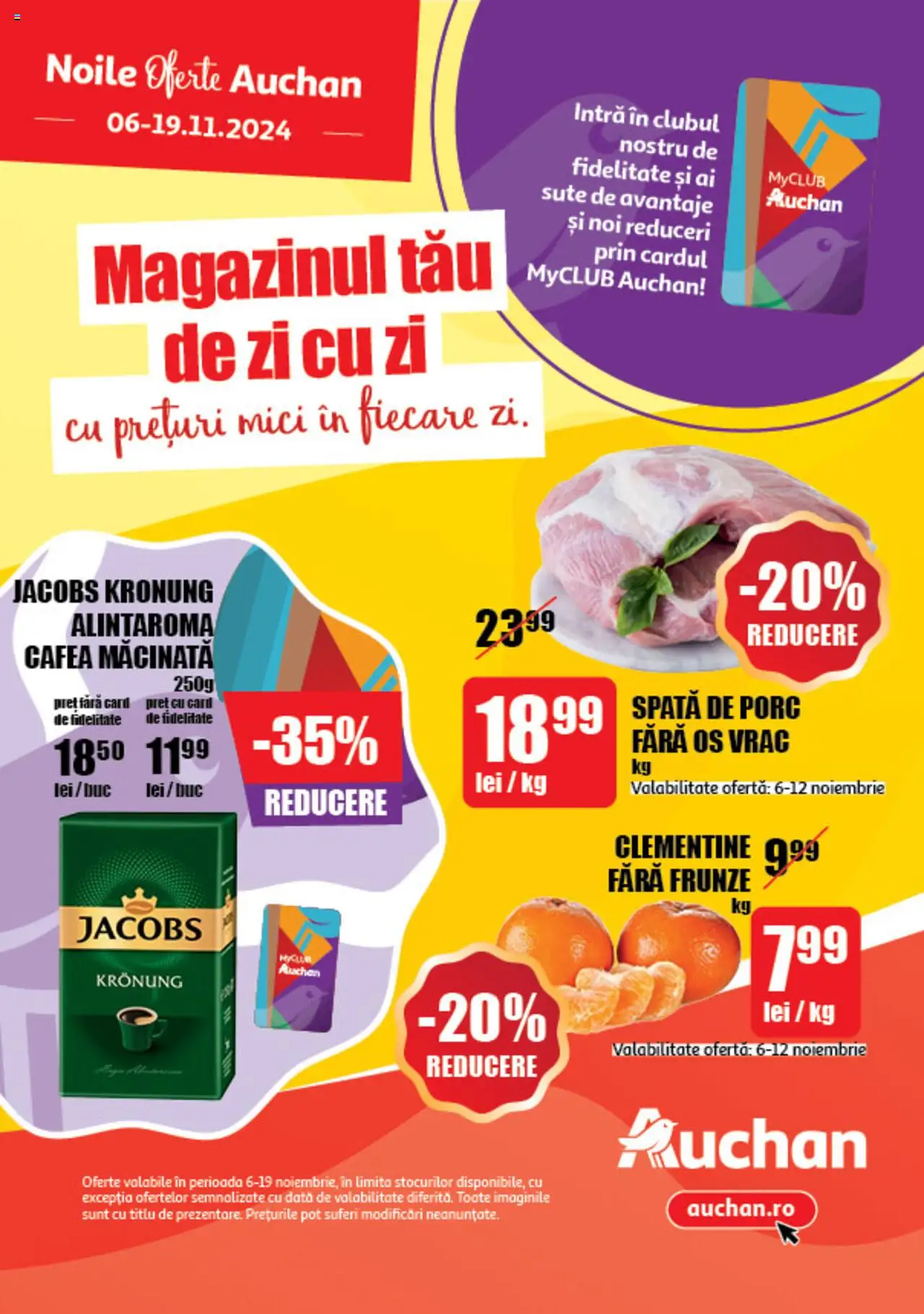Catalog Auchan 6 - 19 Noiembrie 2024 | Pagina 1