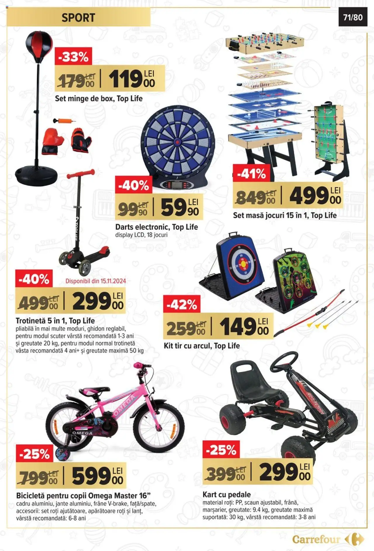 Catalog Carrefour 6 Noiembrie 2024 - 7 Ianuarie 2025 | Pagina 71