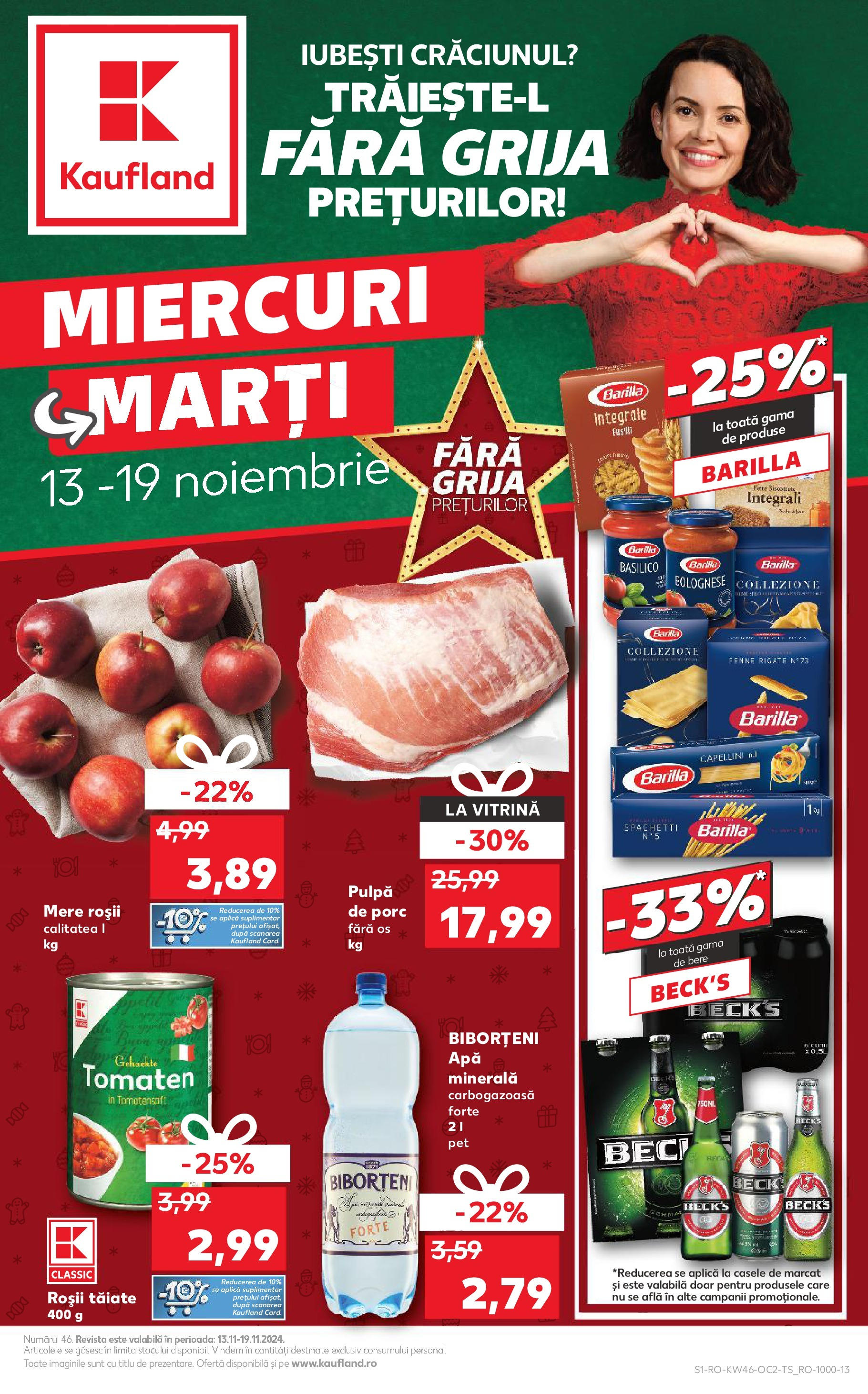 Catalog Kaufland 13 - 19 Noiembrie 2024 | Pagina 1