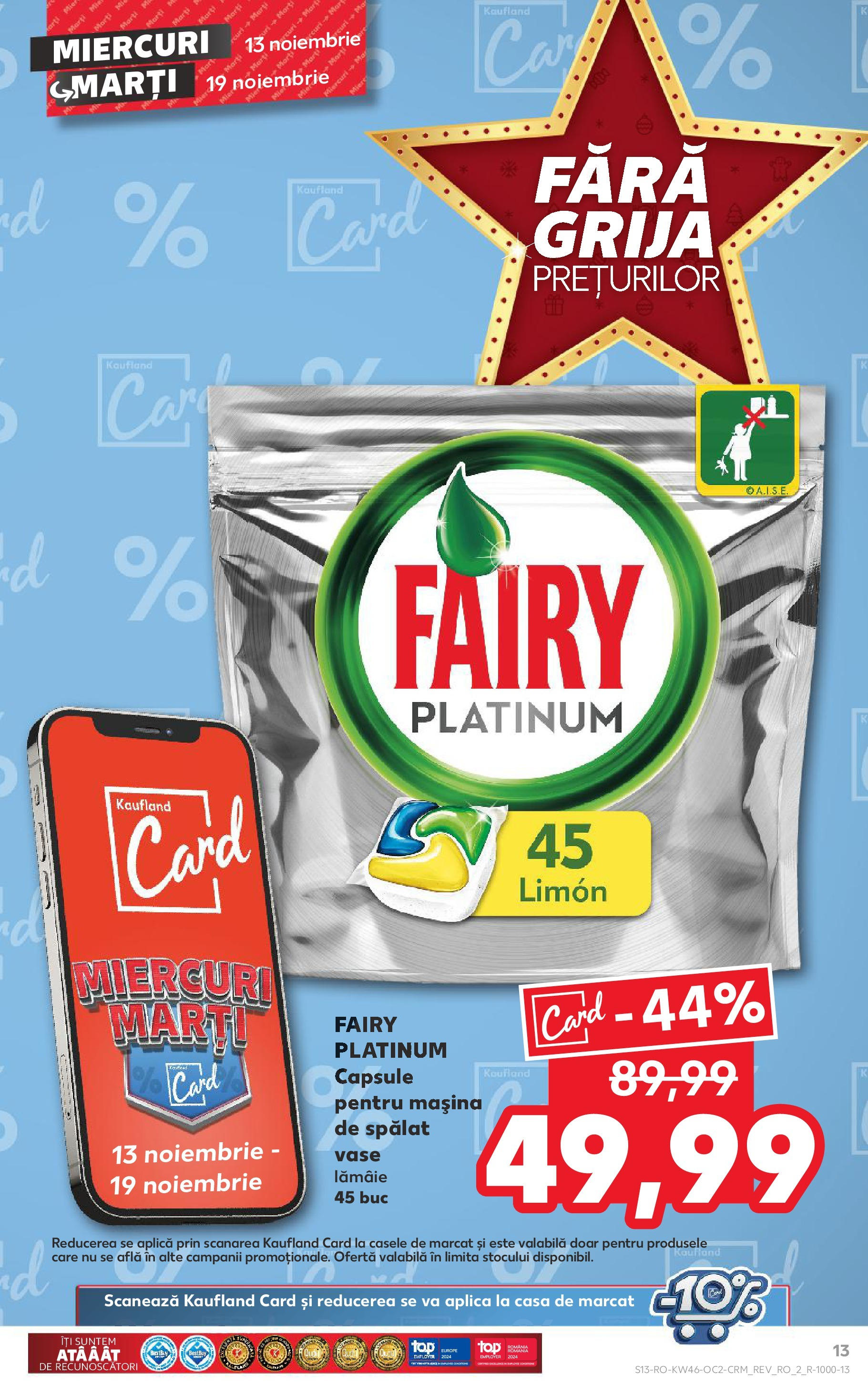 Catalog Kaufland 13 - 19 Noiembrie 2024 | Pagina 13