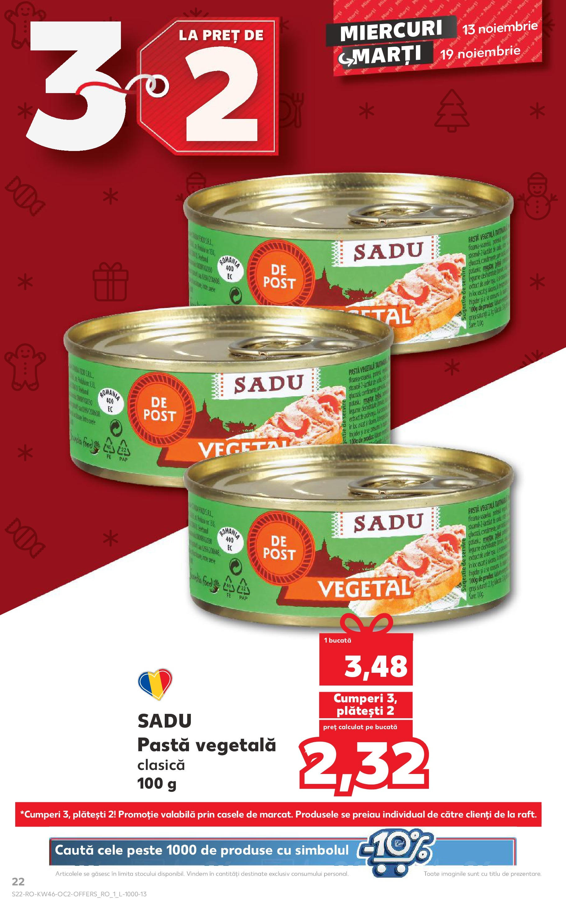 Catalog Kaufland 13 - 19 Noiembrie 2024 | Pagina 22