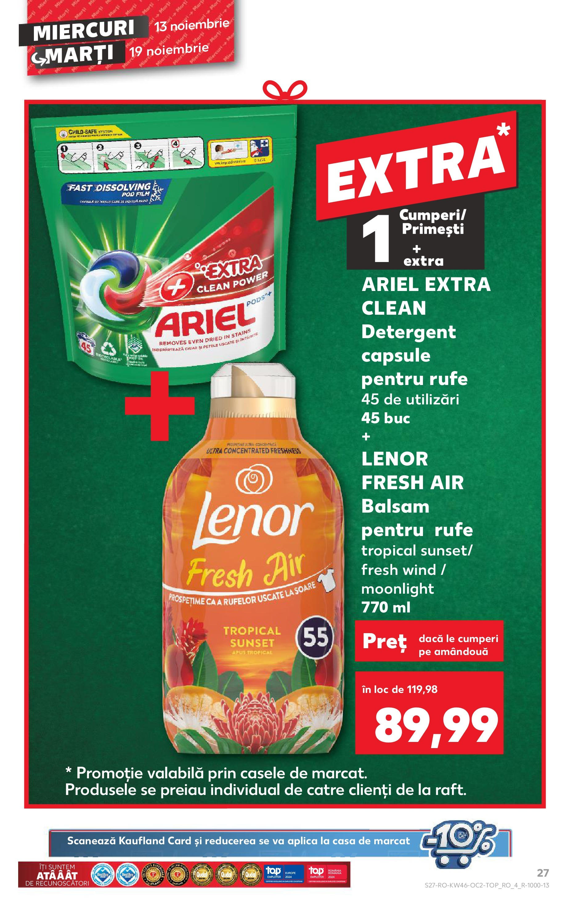 Catalog Kaufland 13 - 19 Noiembrie 2024 | Pagina 27