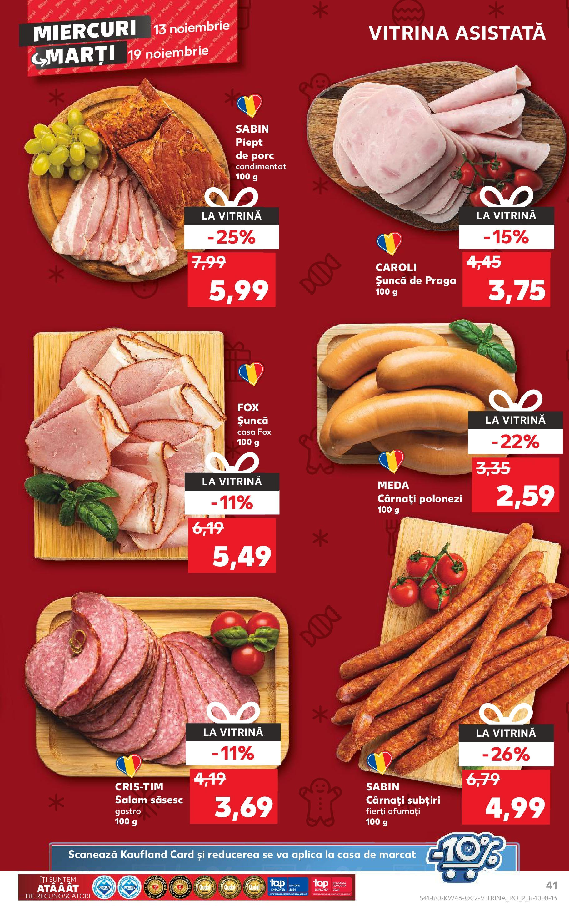 Catalog Kaufland 13 - 19 Noiembrie 2024 | Pagina 41