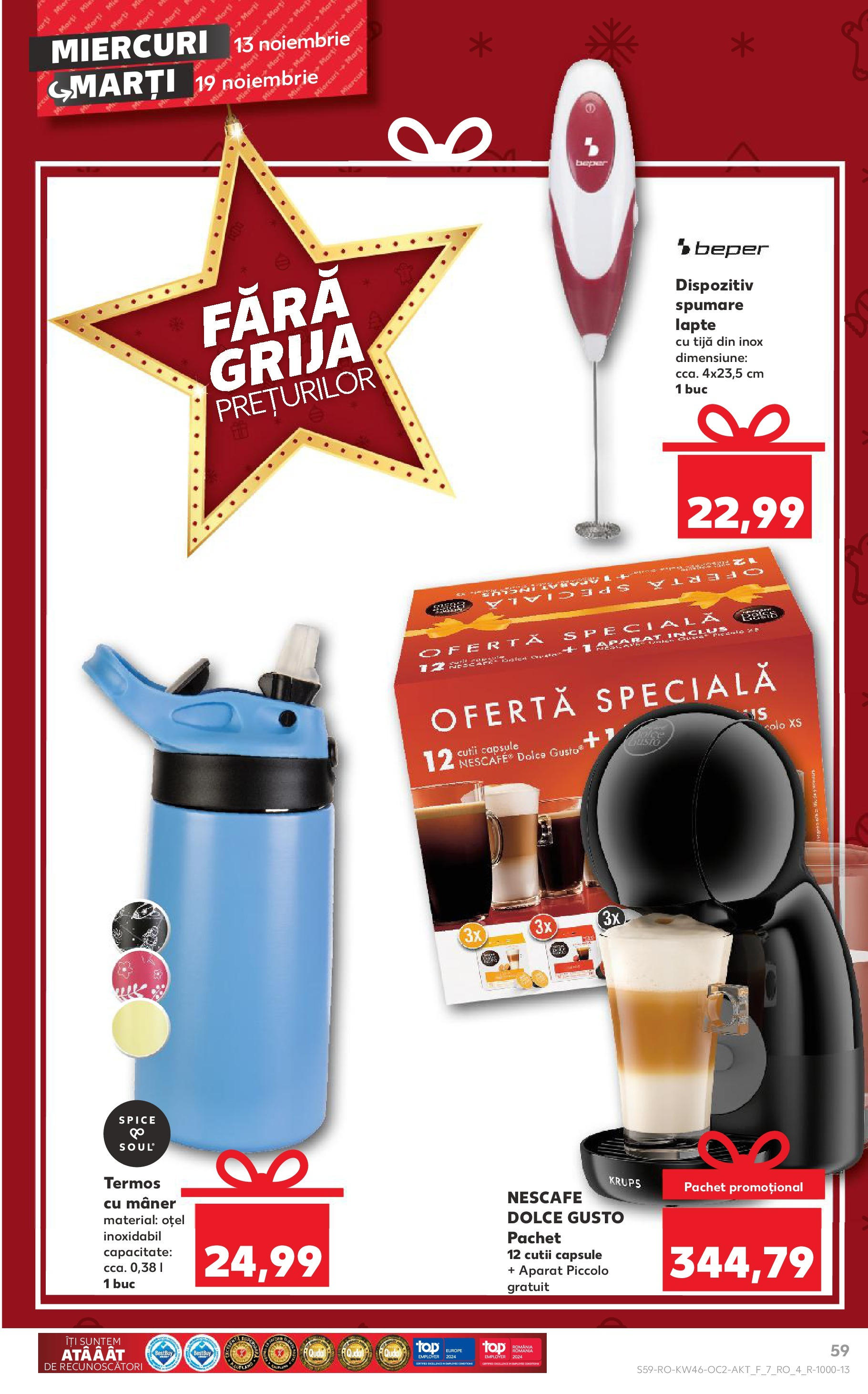Catalog Kaufland 13 - 19 Noiembrie 2024 | Pagina 59