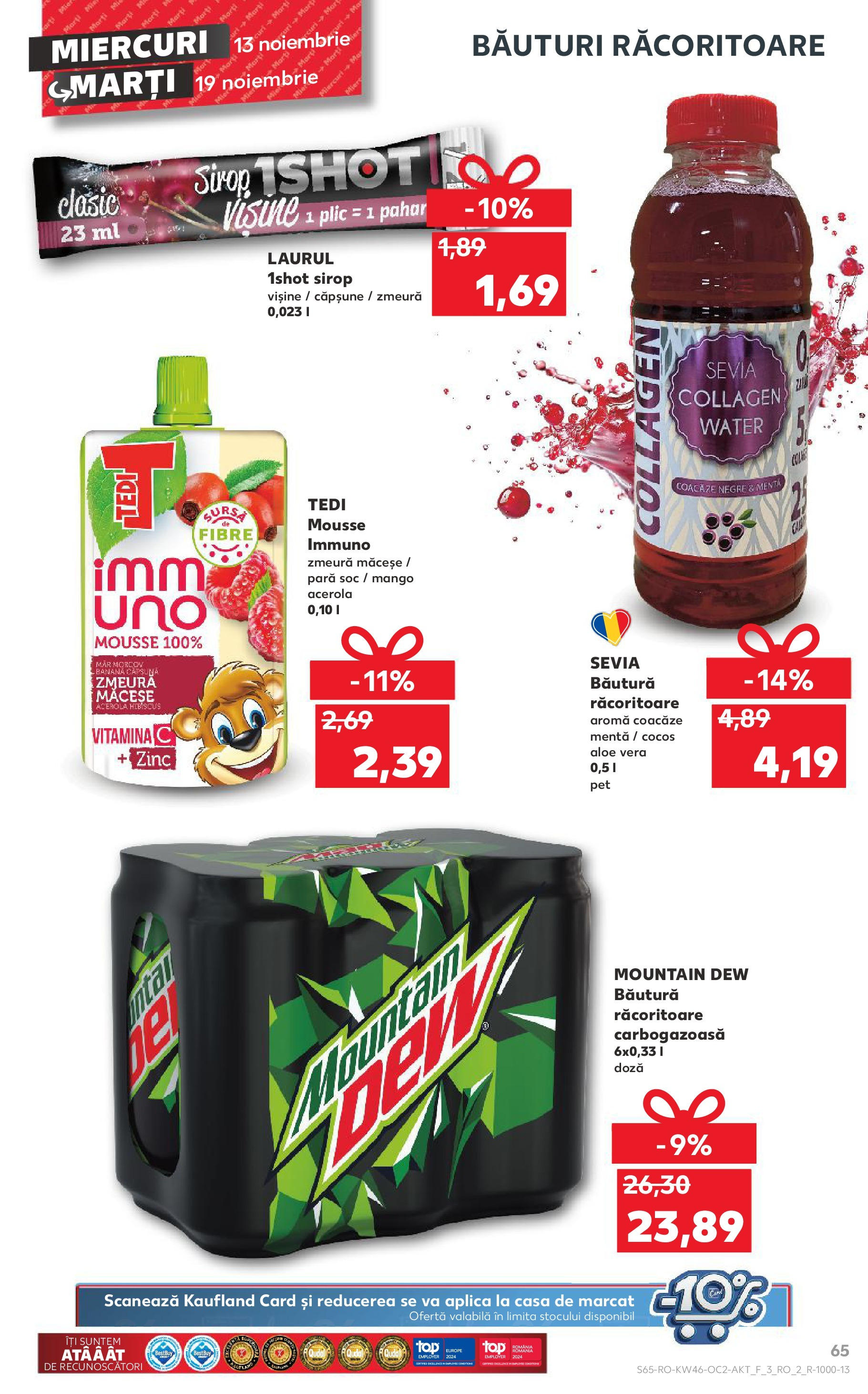 Catalog Kaufland 13 - 19 Noiembrie 2024 | Pagina 65