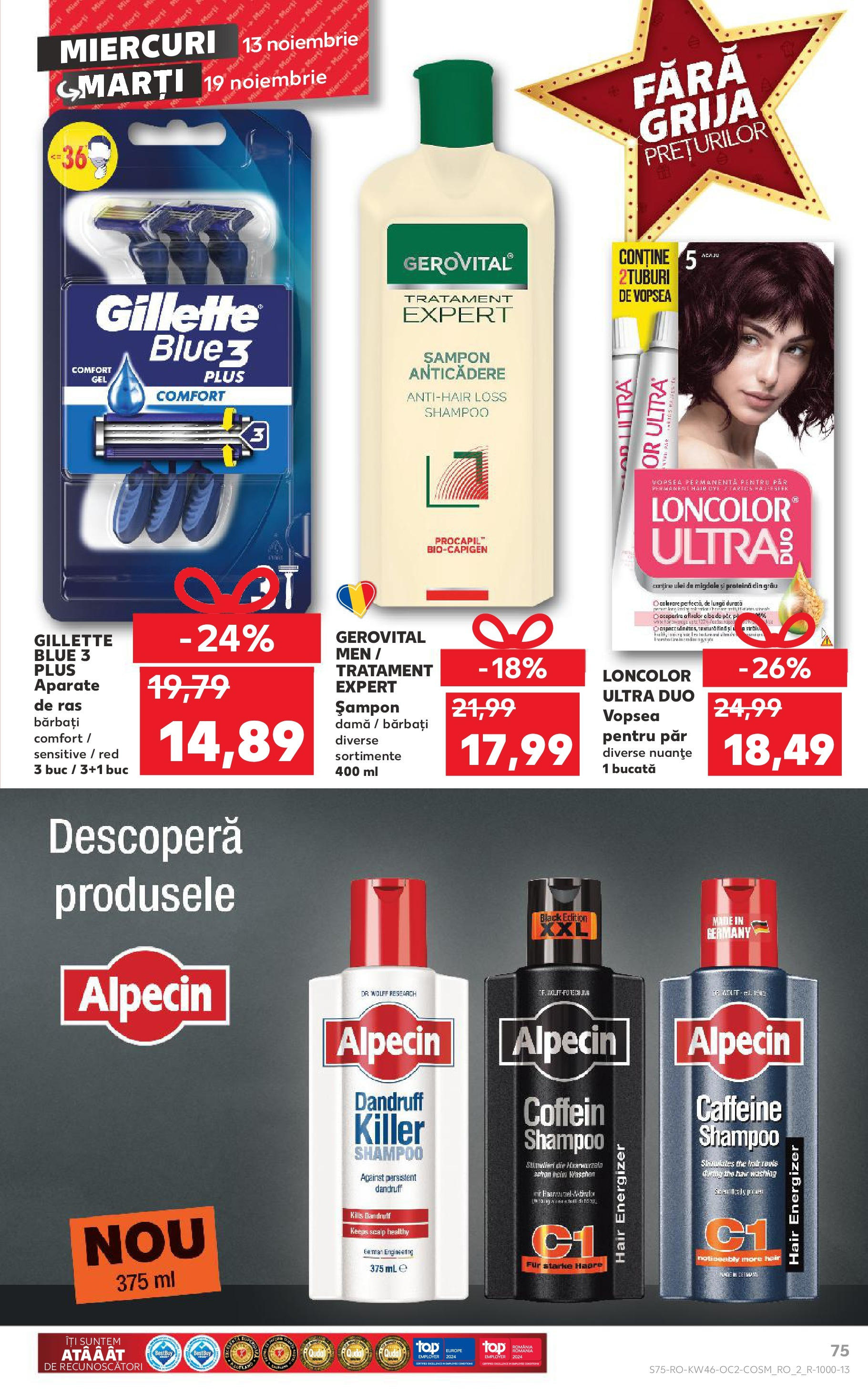Catalog Kaufland 13 - 19 Noiembrie 2024 | Pagina 75