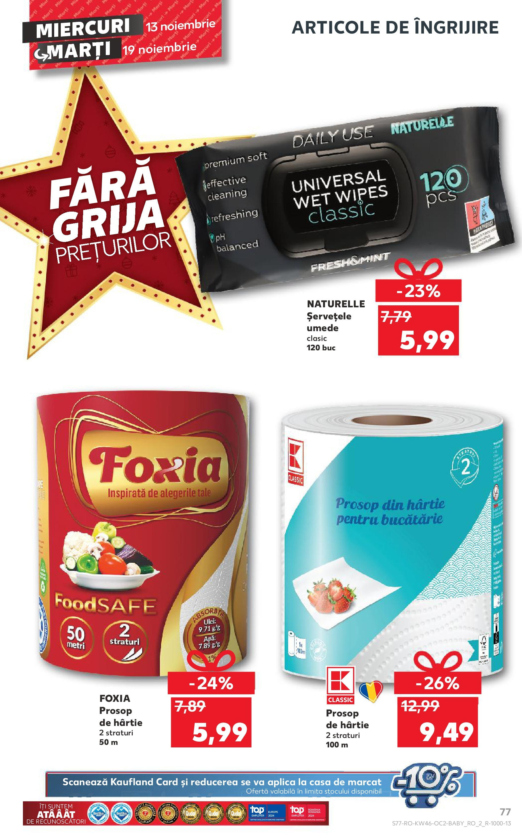 Catalog Kaufland 13 - 19 Noiembrie 2024 | Pagina 77