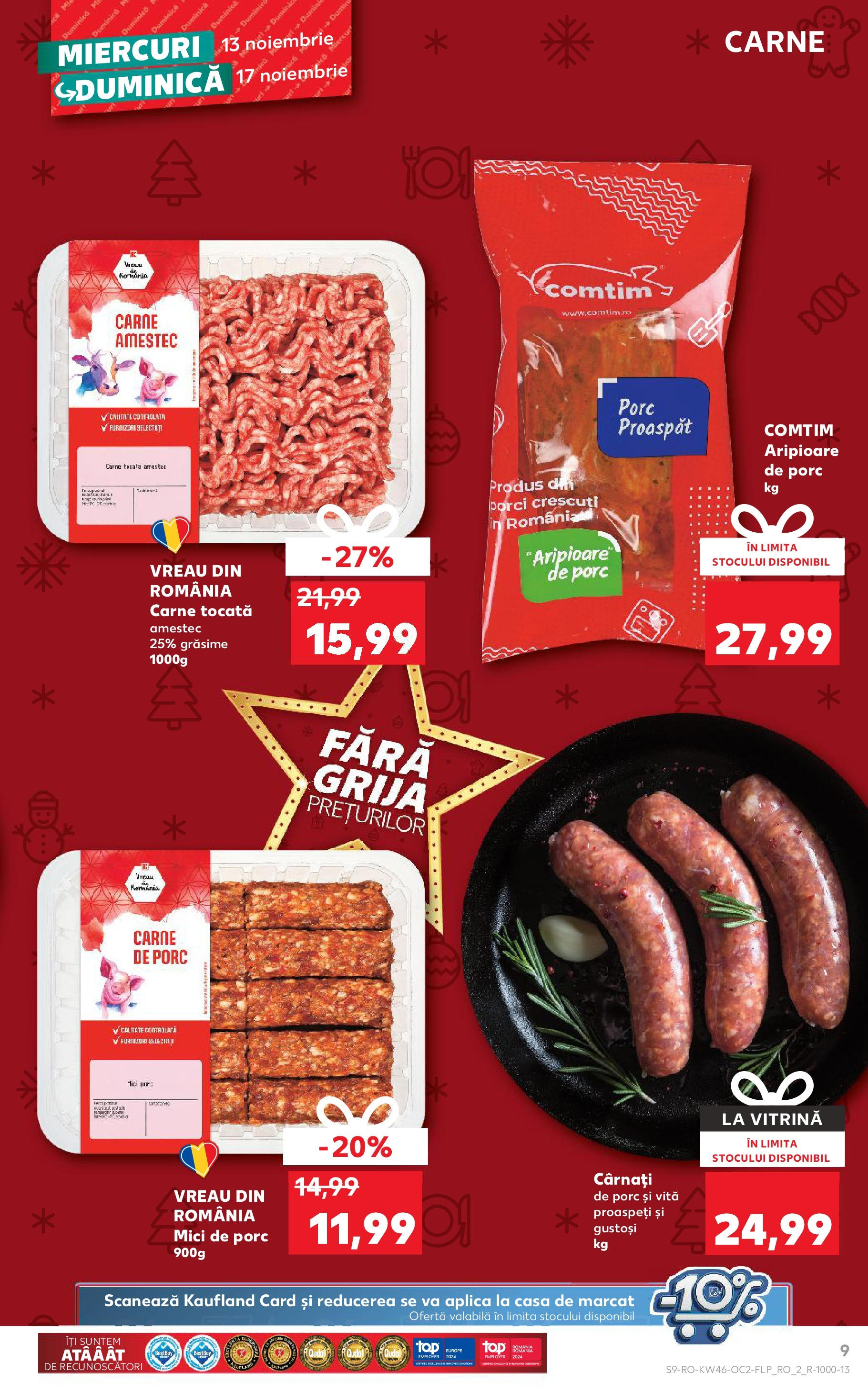 Catalog Kaufland 13 - 19 Noiembrie 2024 | Pagina 9