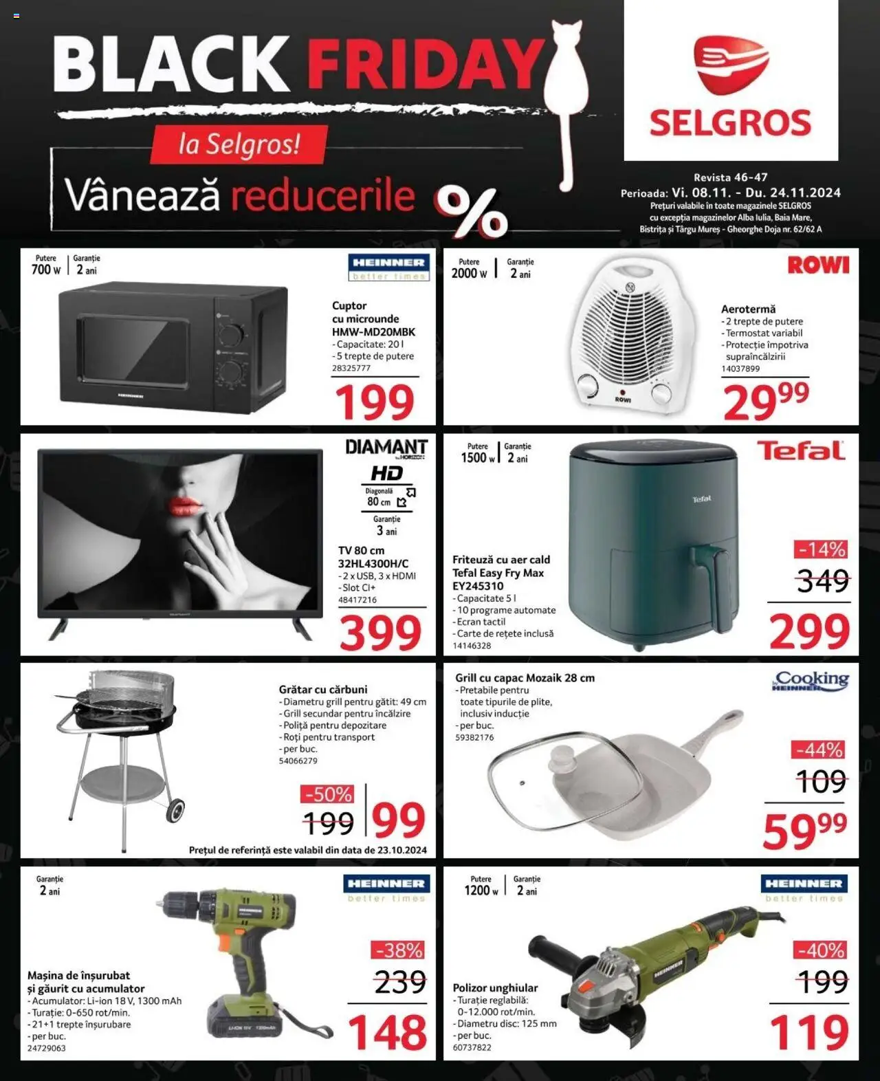 Catalog Selgros 8 - 24 Noiembrie 2024 | Pagina 1