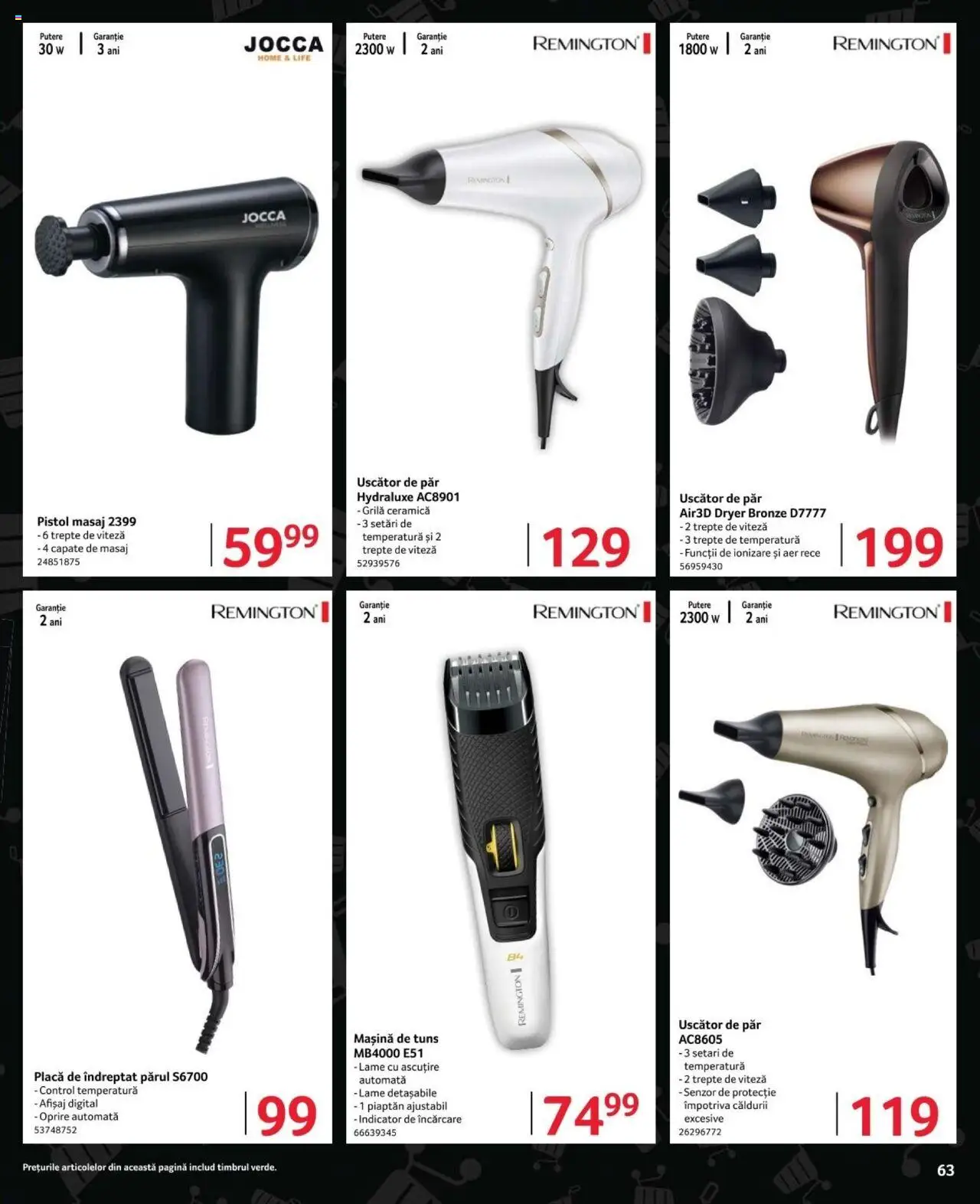 Catalog Selgros 8 - 24 Noiembrie 2024 | Pagina 63