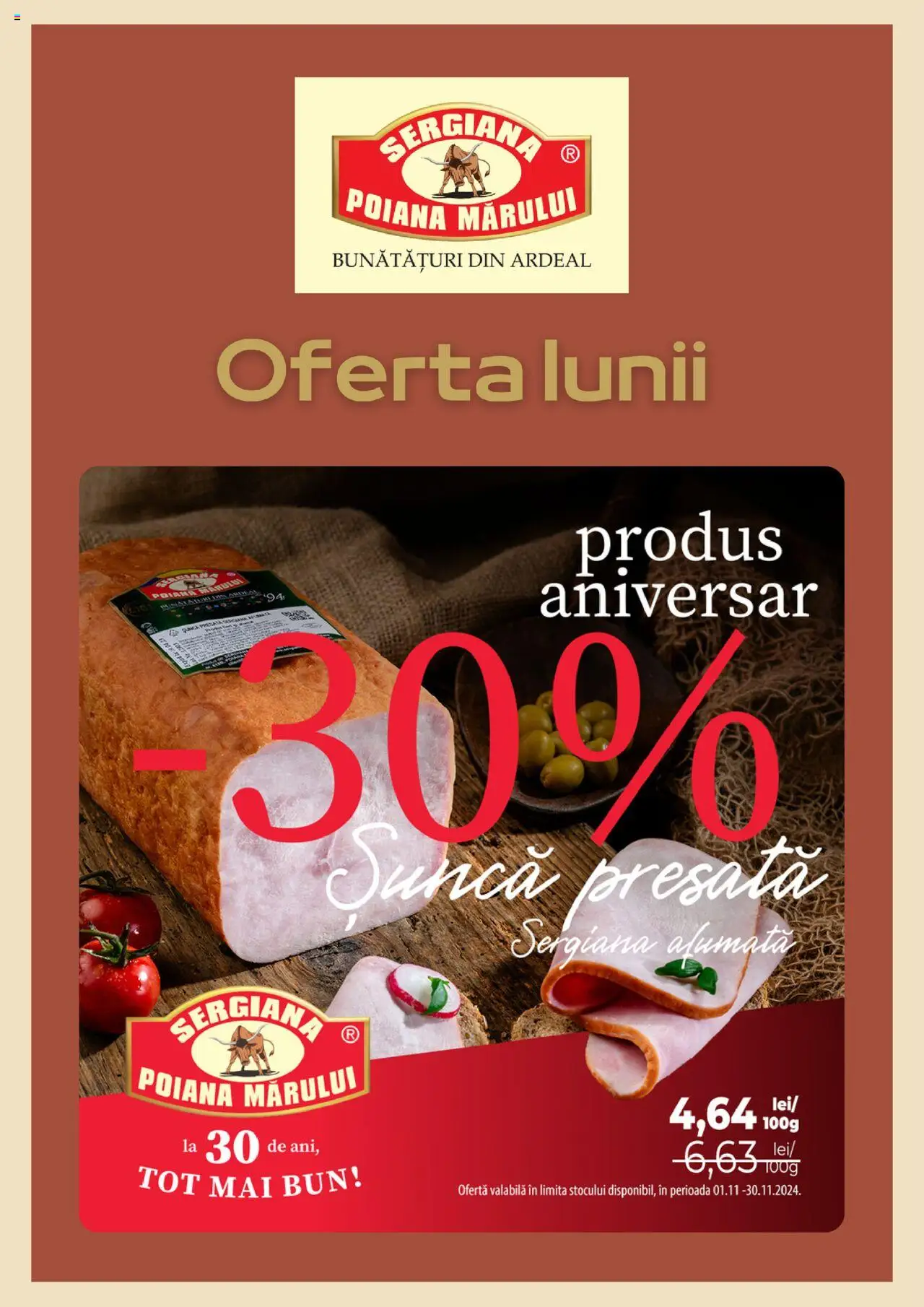 Catalog Sergiana 1 - 30 Noiembrie 2024 | Pagina 1