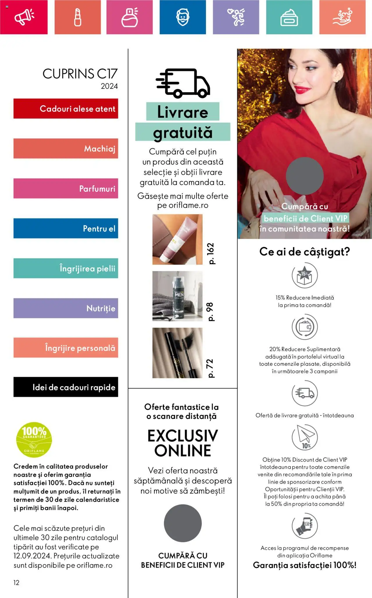 Catalog Oriflame 1 - 28 Decembrie 2024 | Pagina 12