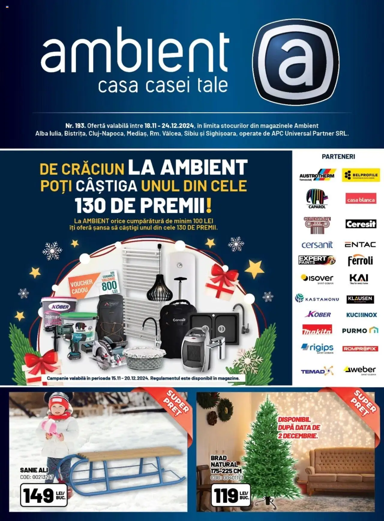 Catalog Ambient 18 Noiembrie - 24 Decembrie 2024 | Pagina 1