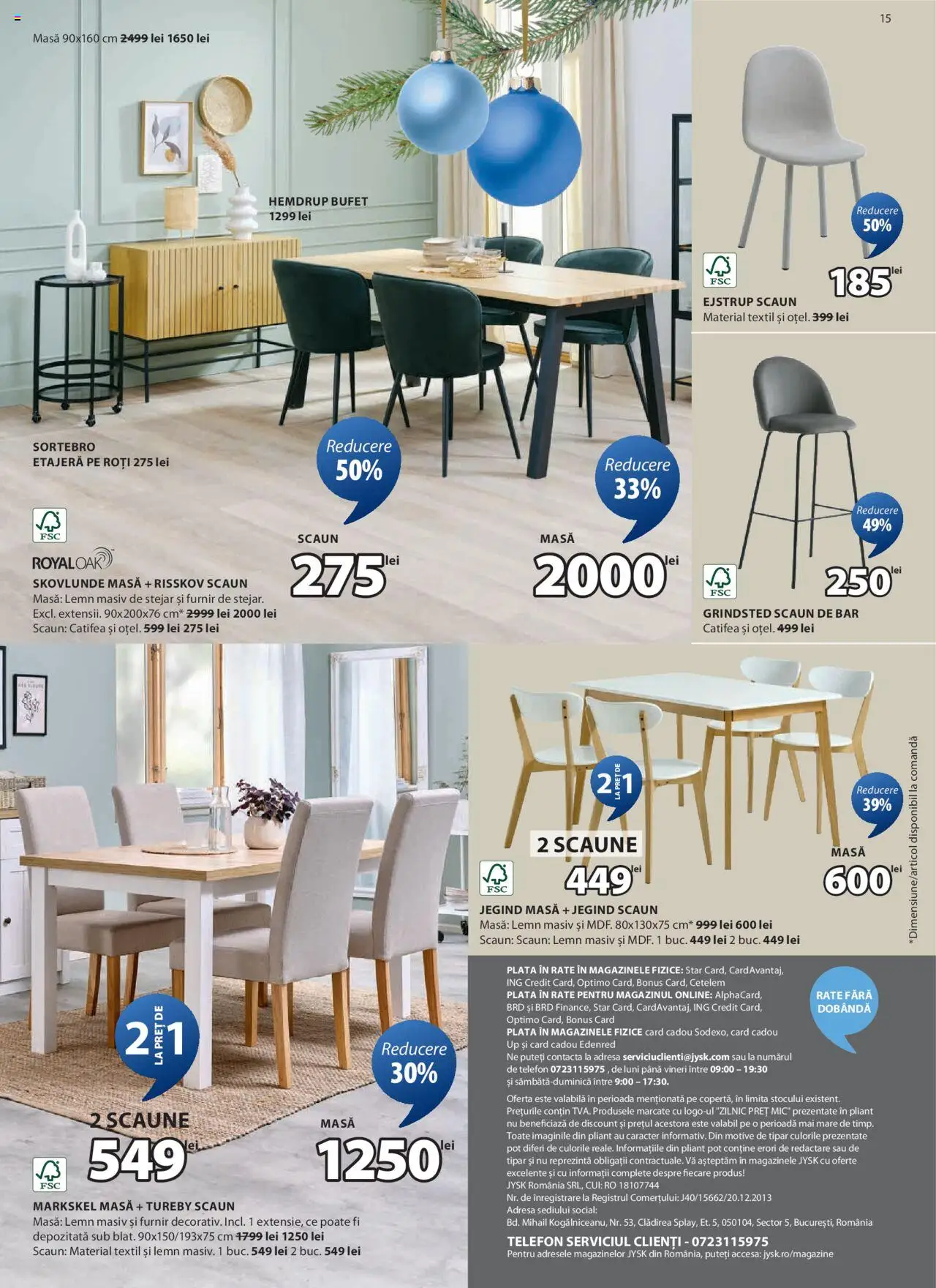 Catalog JYSK 18 Noiembrie - 6 Decembrie 2024 | Pagina 15