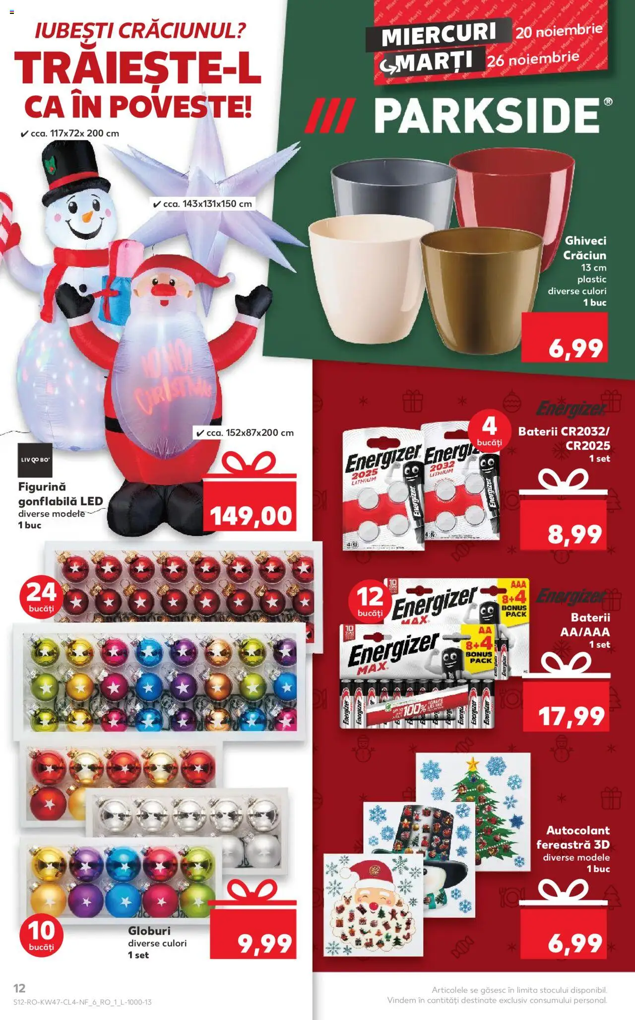Catalog Kaufland 20 - 26 Noiembrie 2024 | Pagina 12