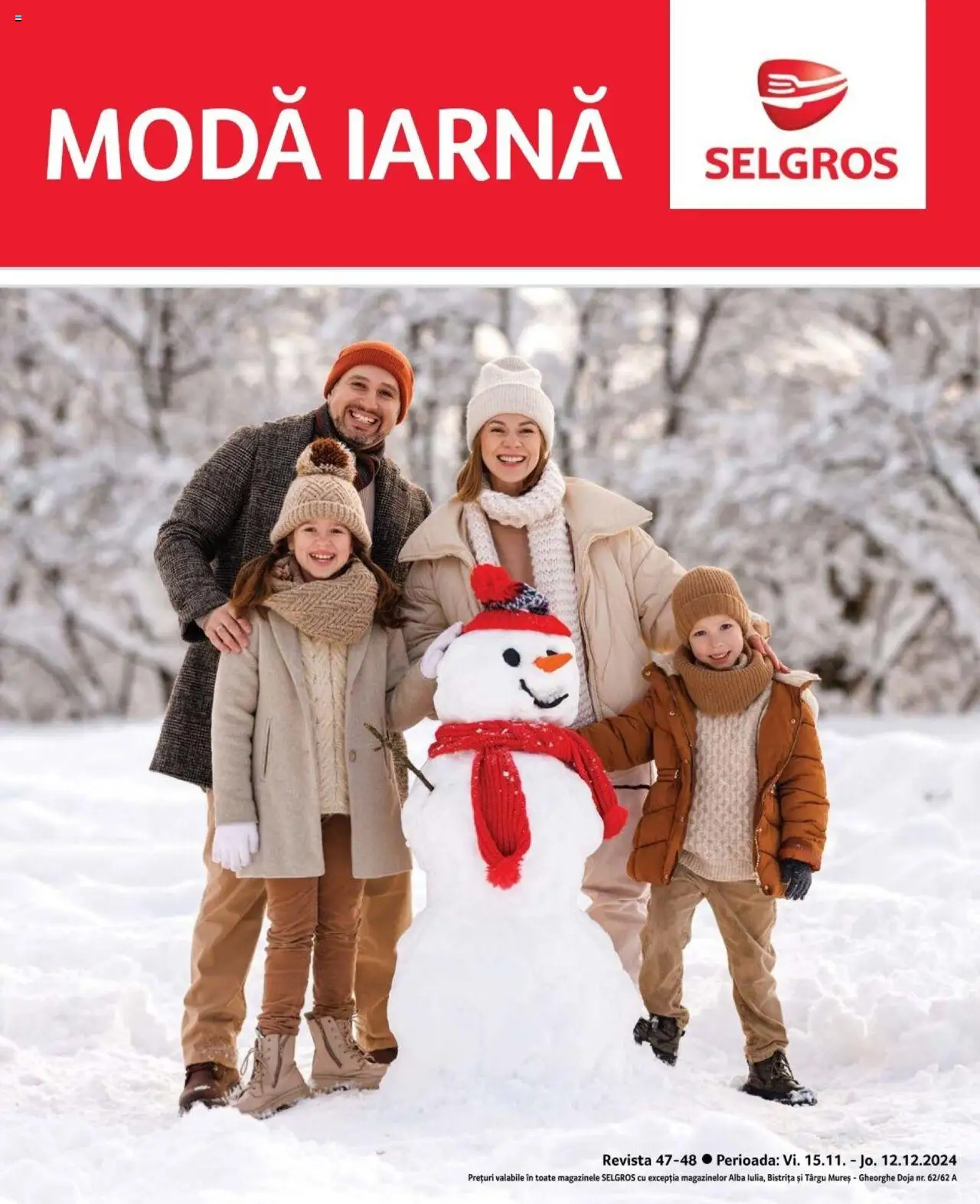 Catalog Selgros 15 Noiembrie - 12 Decembrie 2024 | Pagina 1