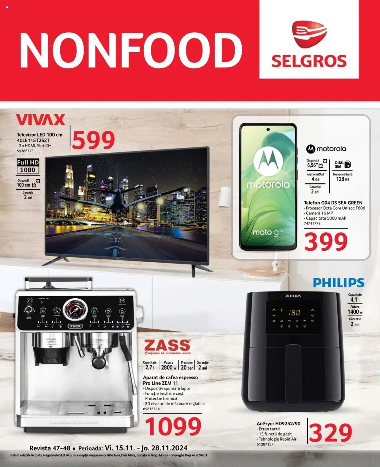 Catalog Selgros 15 - 28 Noiembrie 2024 | Pagina 1