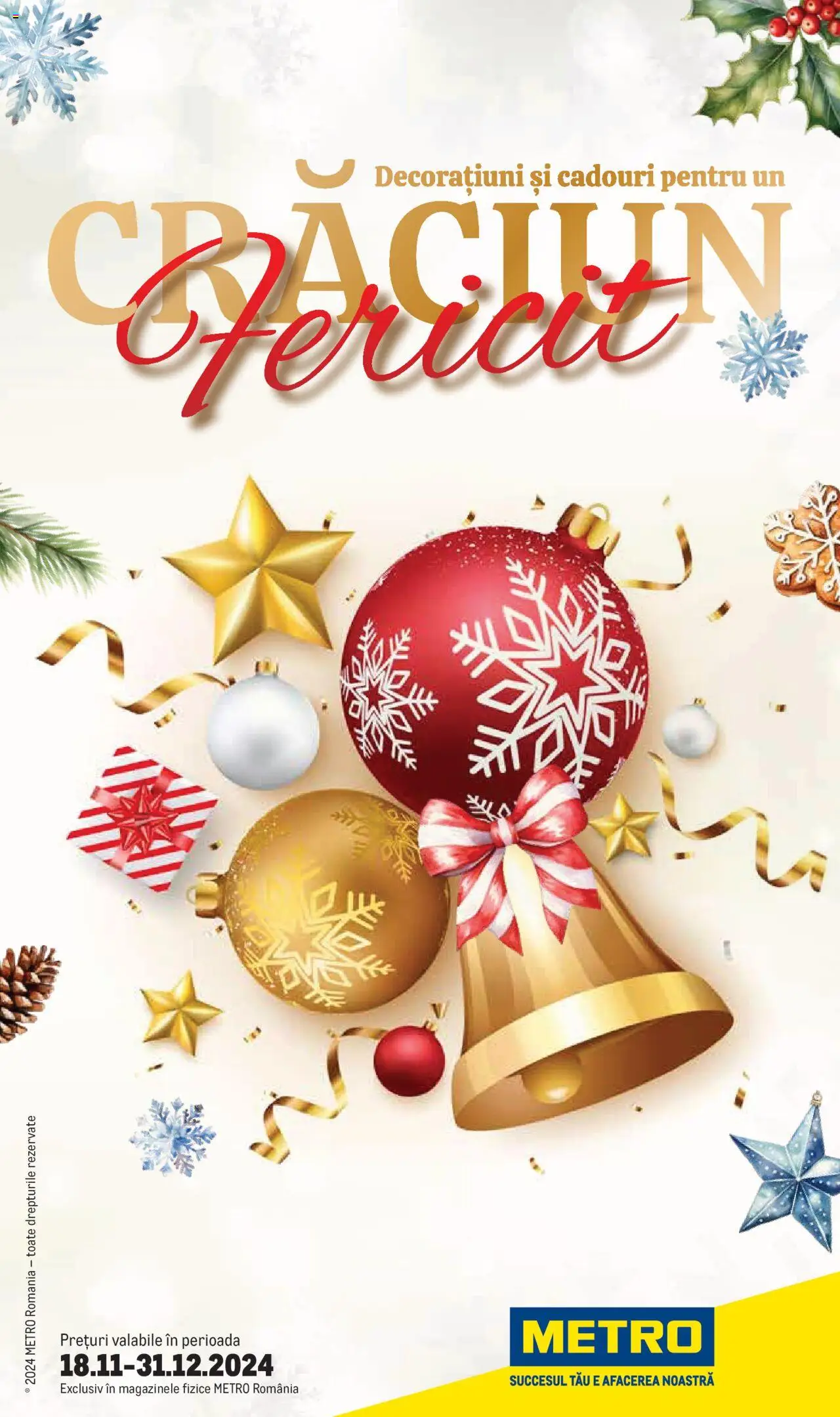 Catalog METRO 18 Noiembrie - 31 Decembrie 2024 | Pagina 1