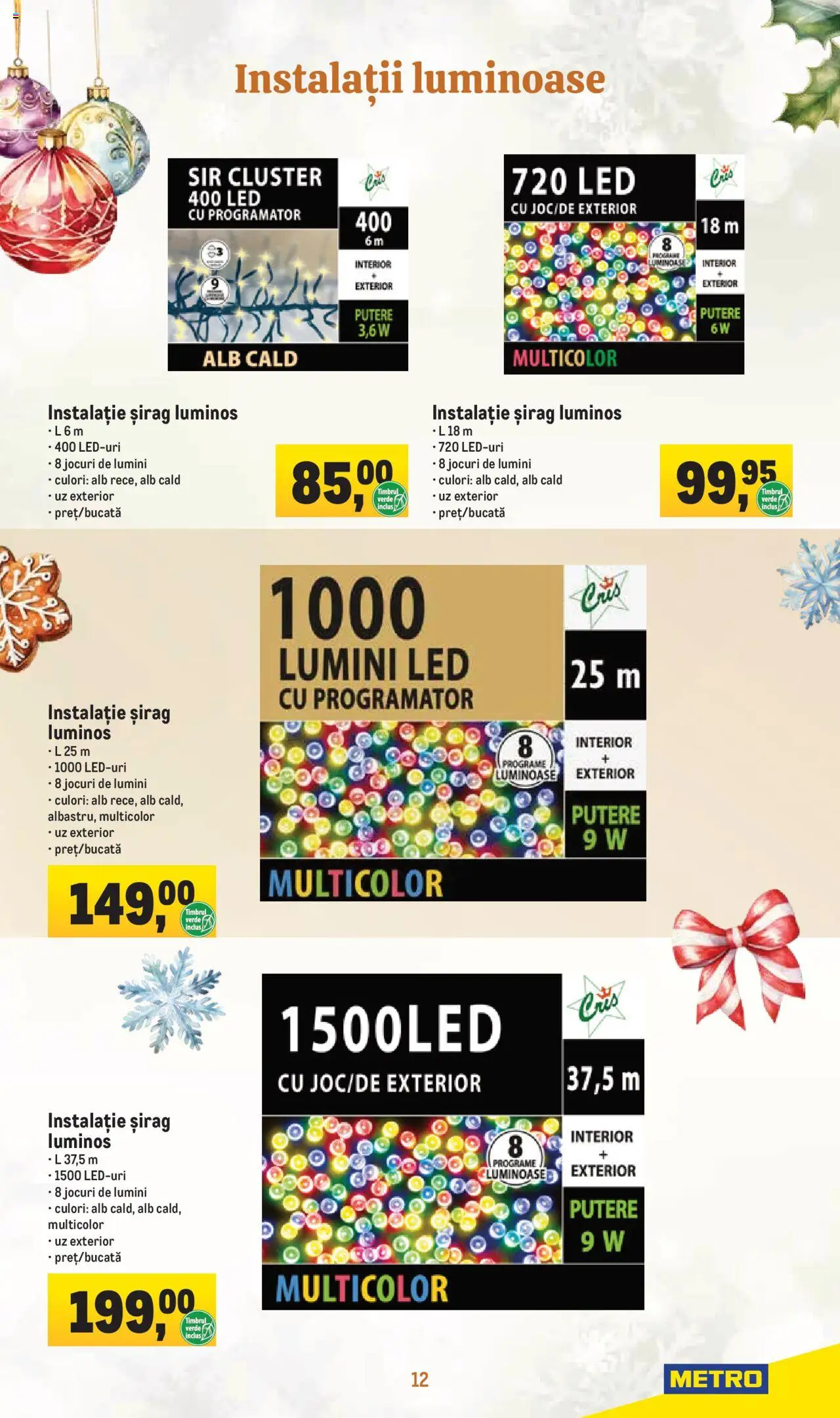 Catalog METRO 18 Noiembrie - 31 Decembrie 2024 | Pagina 12