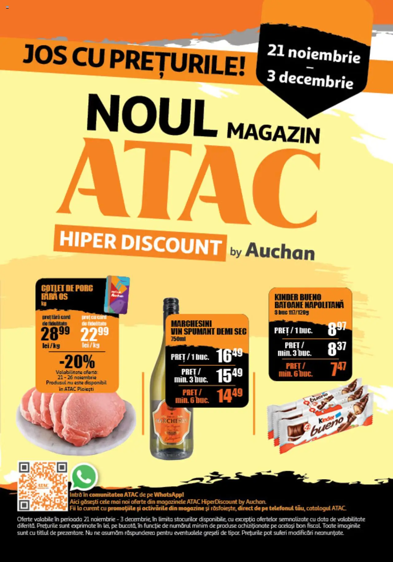 Catalog Auchan 21 Noiembrie - 3 Decembrie 2024 | Pagina 1