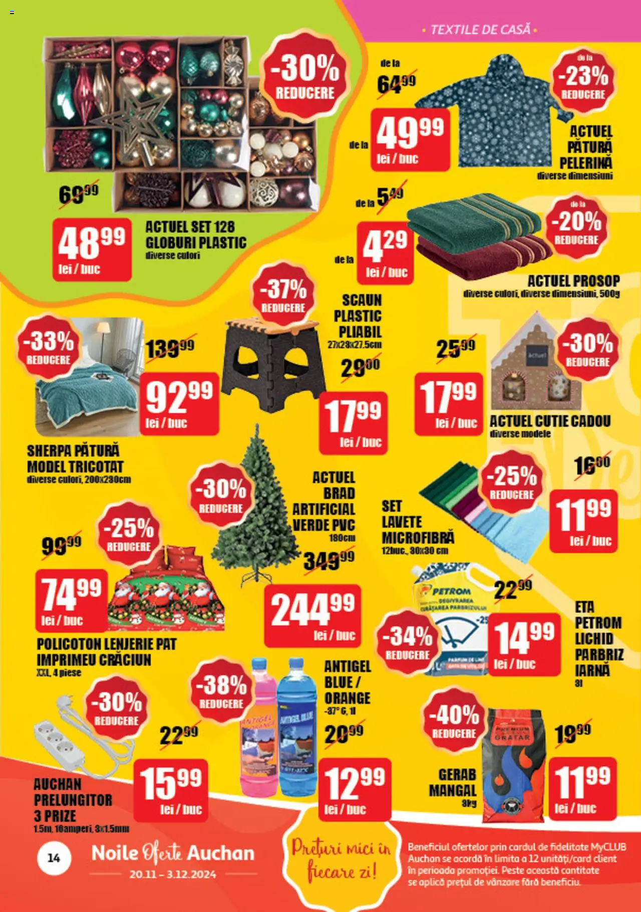 Catalog Auchan 20 Noiembrie - 3 Decembrie 2024 | Pagina 14