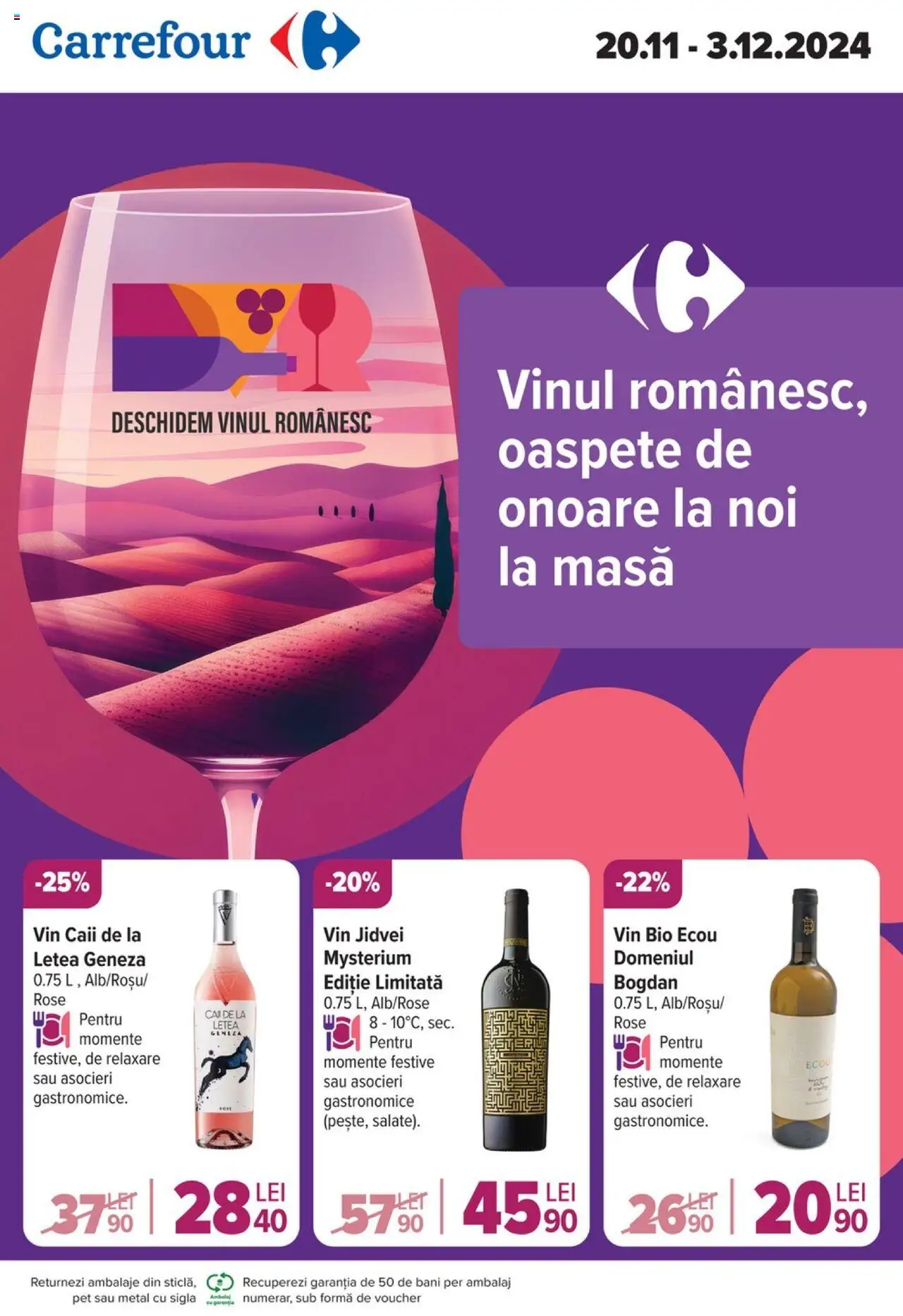 Catalog Carrefour 20 Noiembrie - 3 Decembrie 2024 | Pagina 1