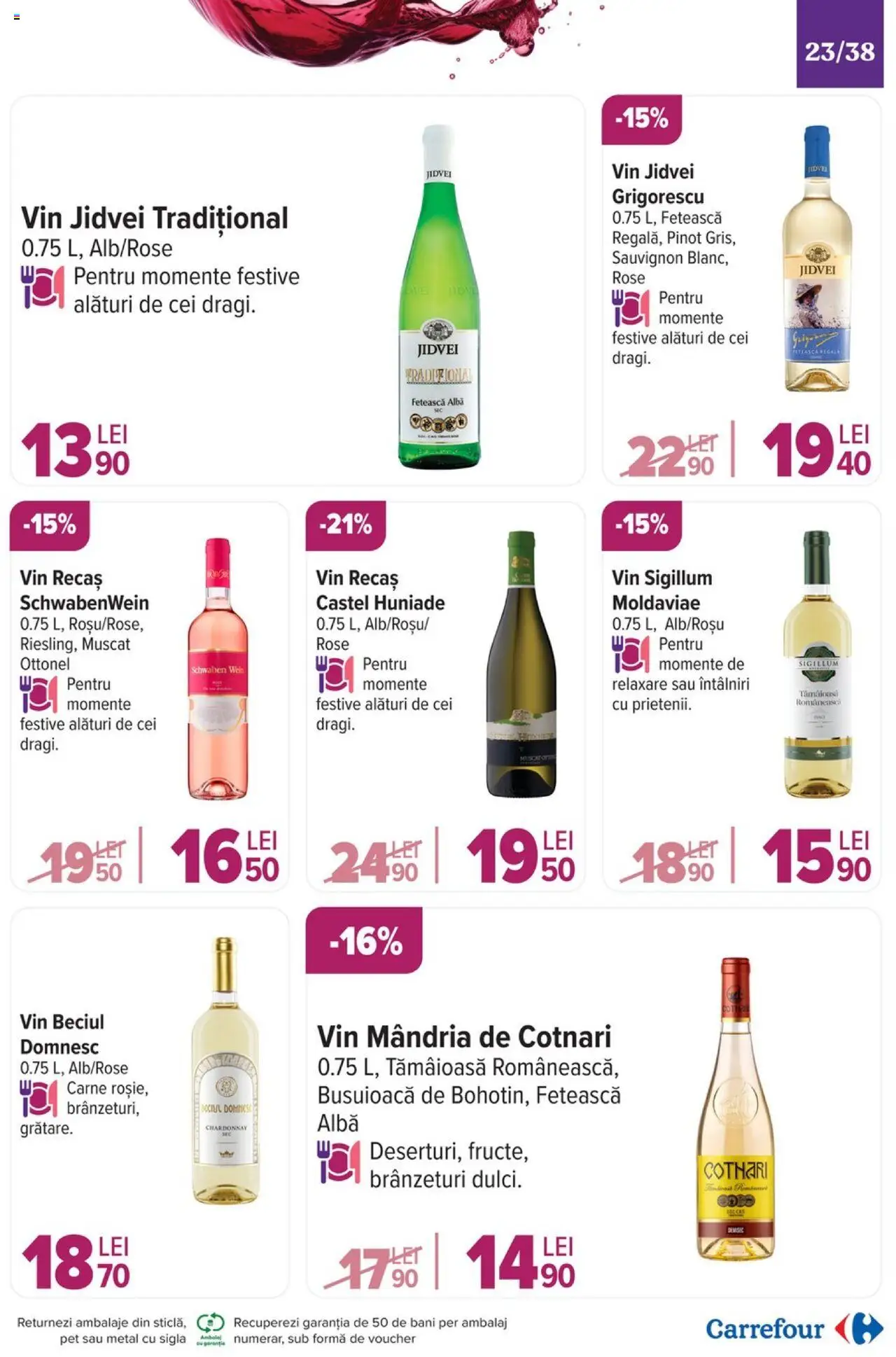 Catalog Carrefour 20 Noiembrie - 3 Decembrie 2024 | Pagina 23