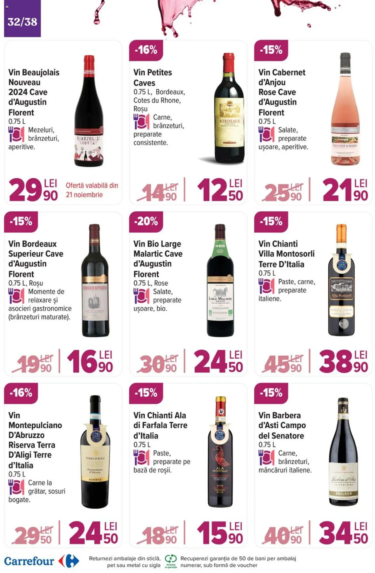Catalog Carrefour 20 Noiembrie - 3 Decembrie 2024 | Pagina 32