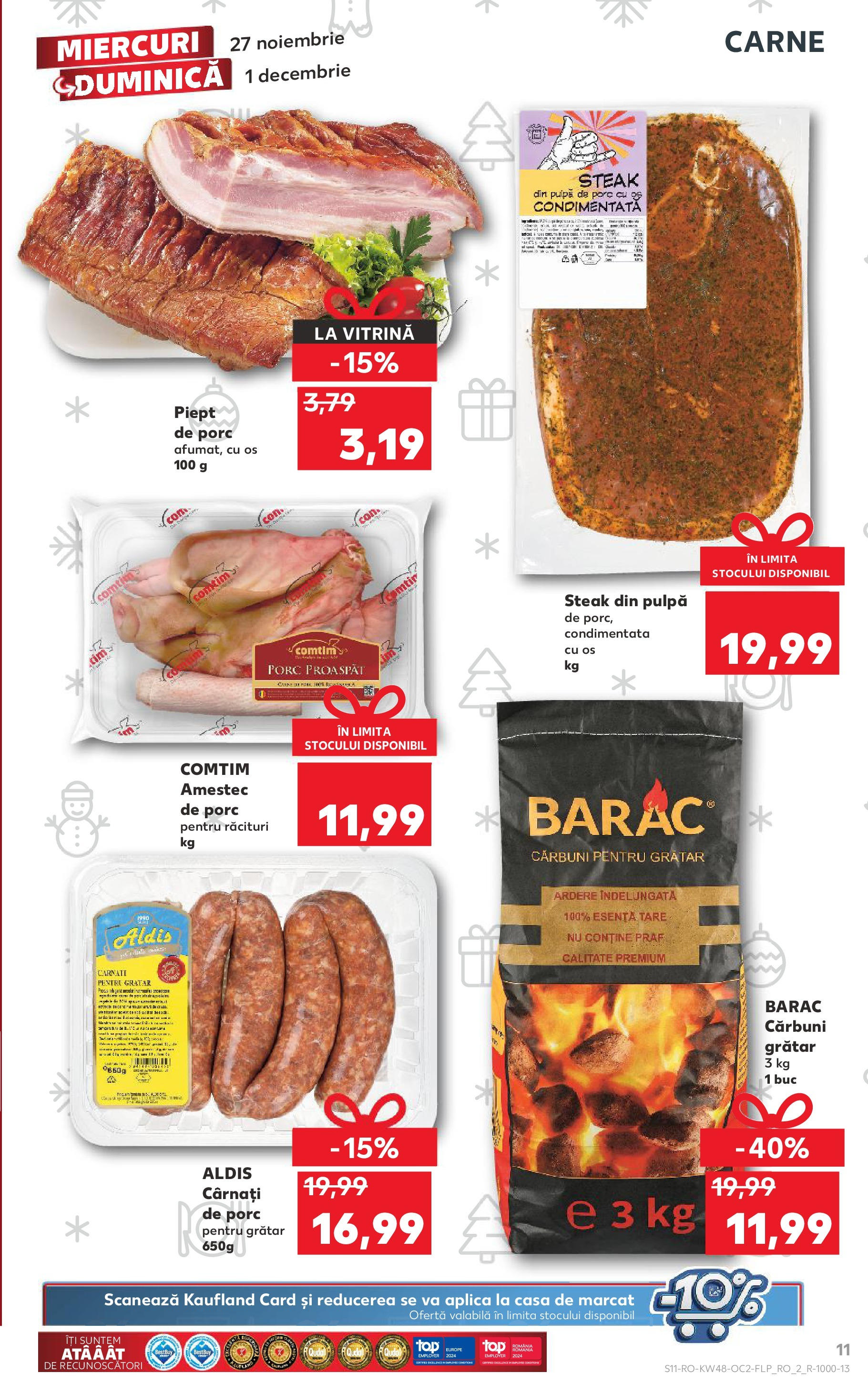 Catalog Kaufland 27 Noiembrie - 3 Decembrie 2024 | Pagina 11