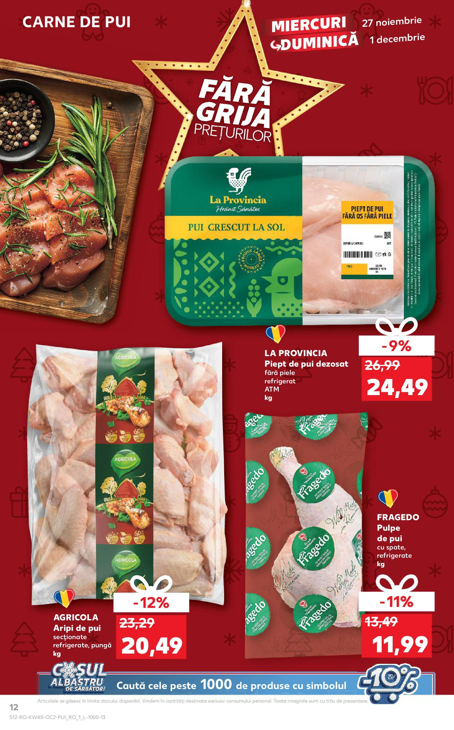 Catalog Kaufland 27 Noiembrie - 3 Decembrie 2024 | Pagina 12