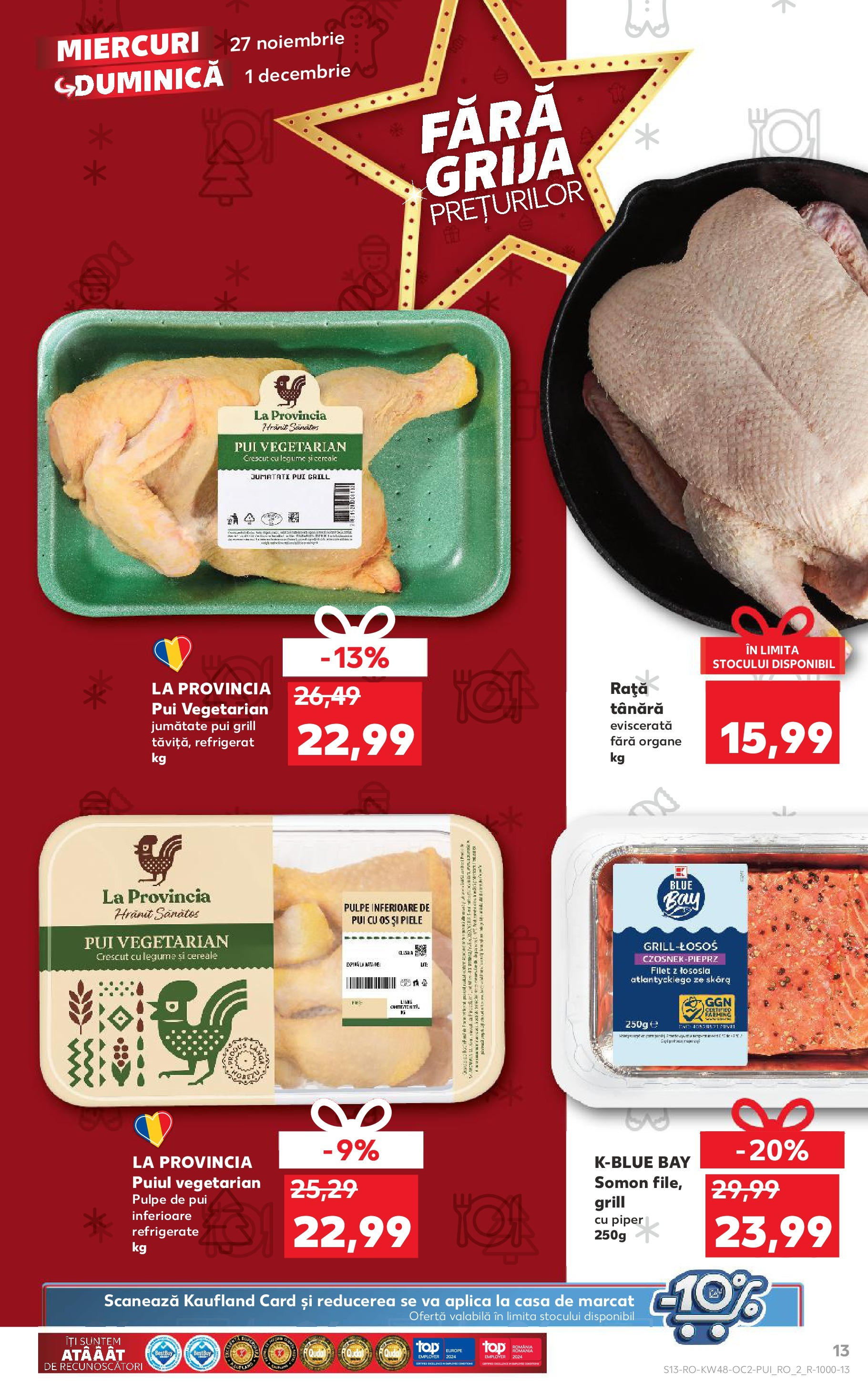 Catalog Kaufland 27 Noiembrie - 3 Decembrie 2024 | Pagina 13