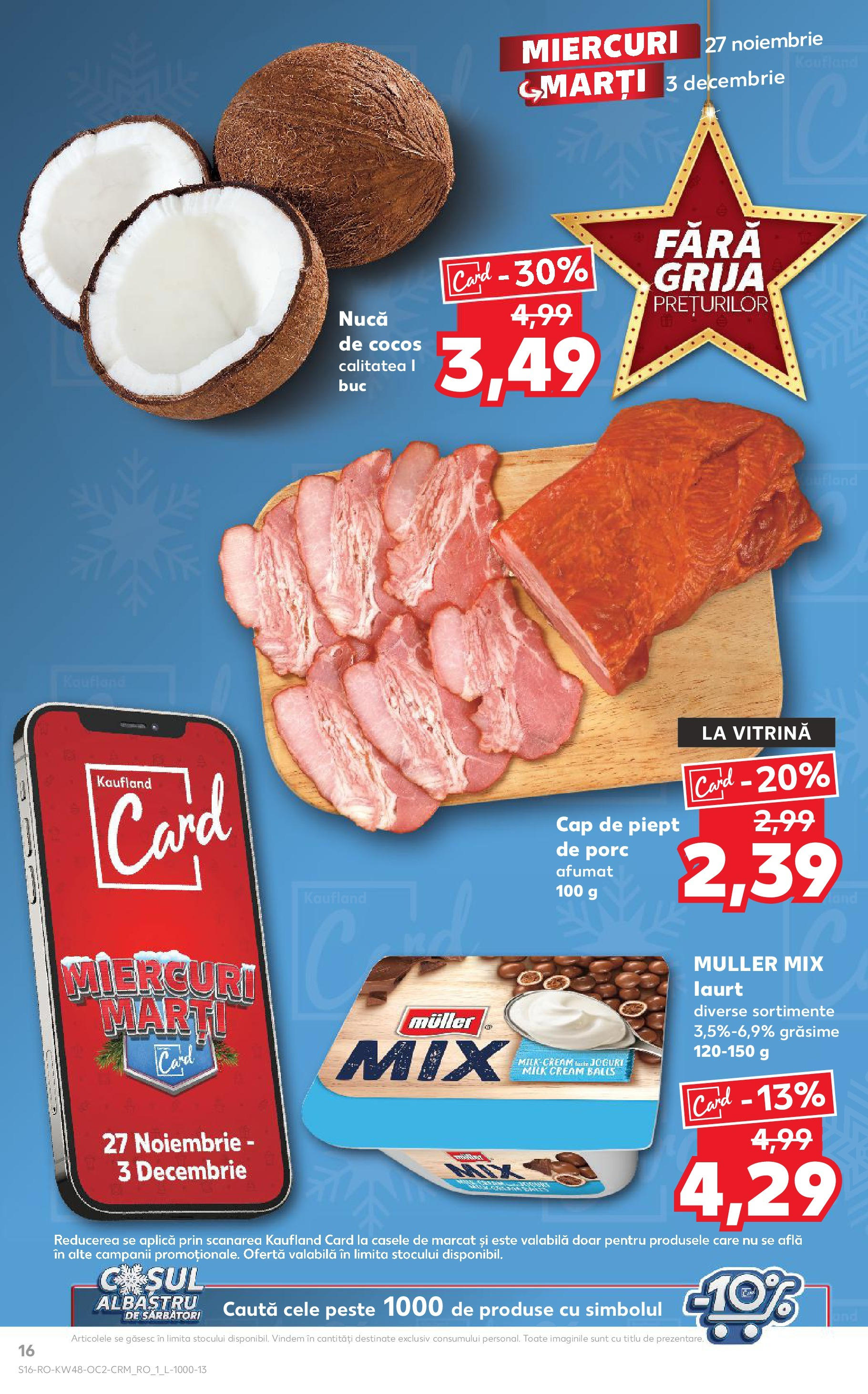 Catalog Kaufland 27 Noiembrie - 3 Decembrie 2024 | Pagina 16