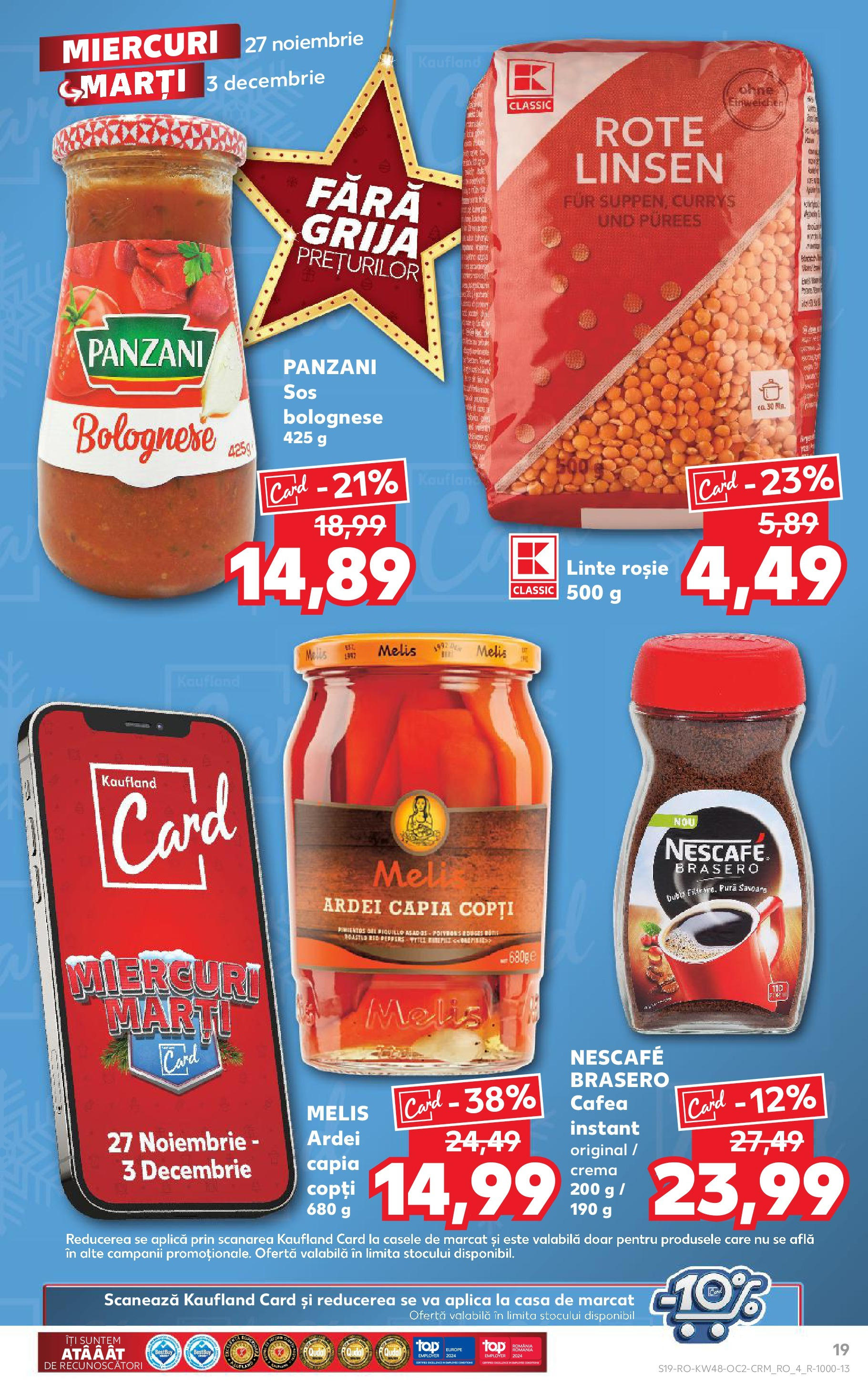 Catalog Kaufland 27 Noiembrie - 3 Decembrie 2024 | Pagina 19