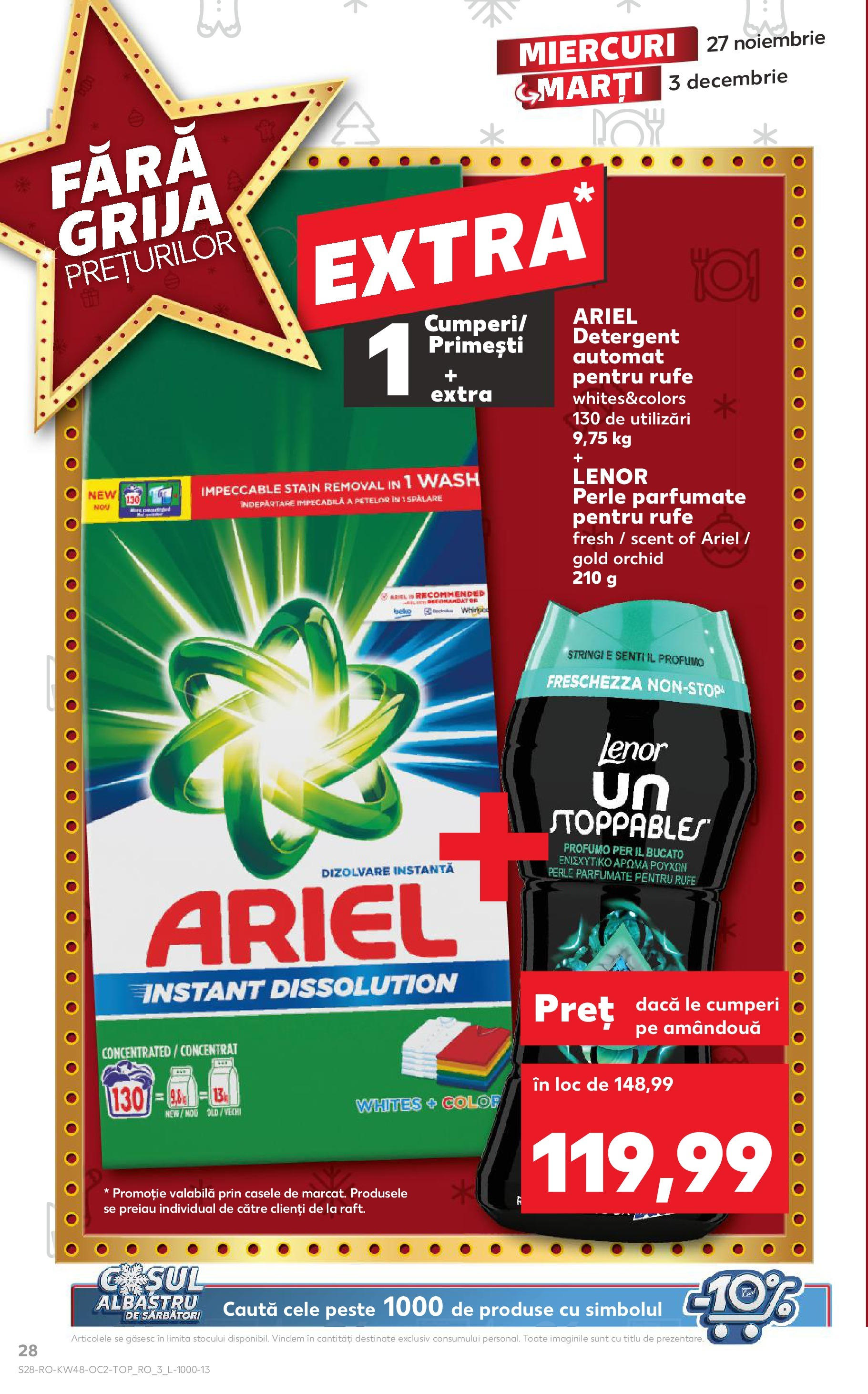 Catalog Kaufland 27 Noiembrie - 3 Decembrie 2024 | Pagina 28