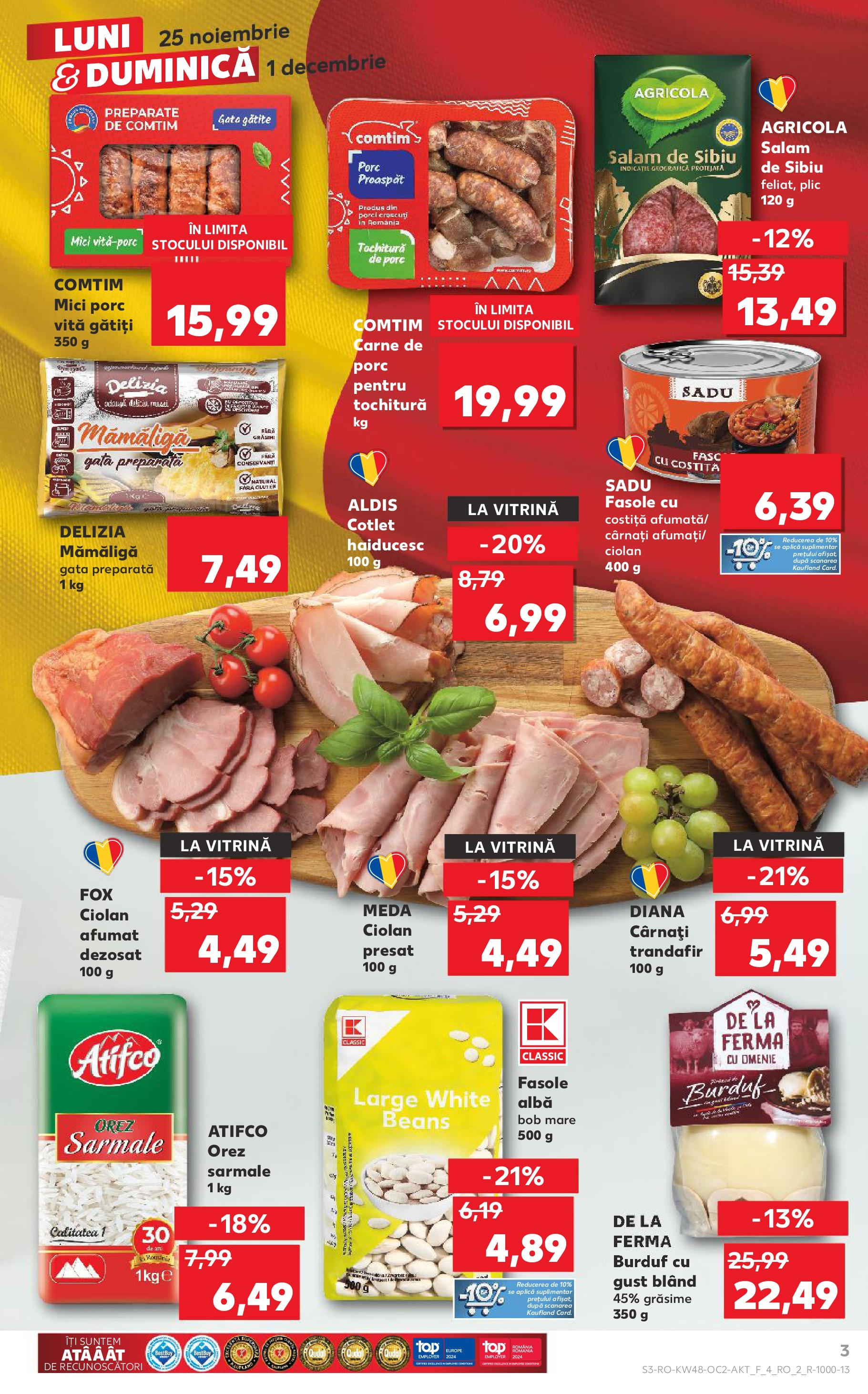 Catalog Kaufland 27 Noiembrie - 3 Decembrie 2024 | Pagina 3