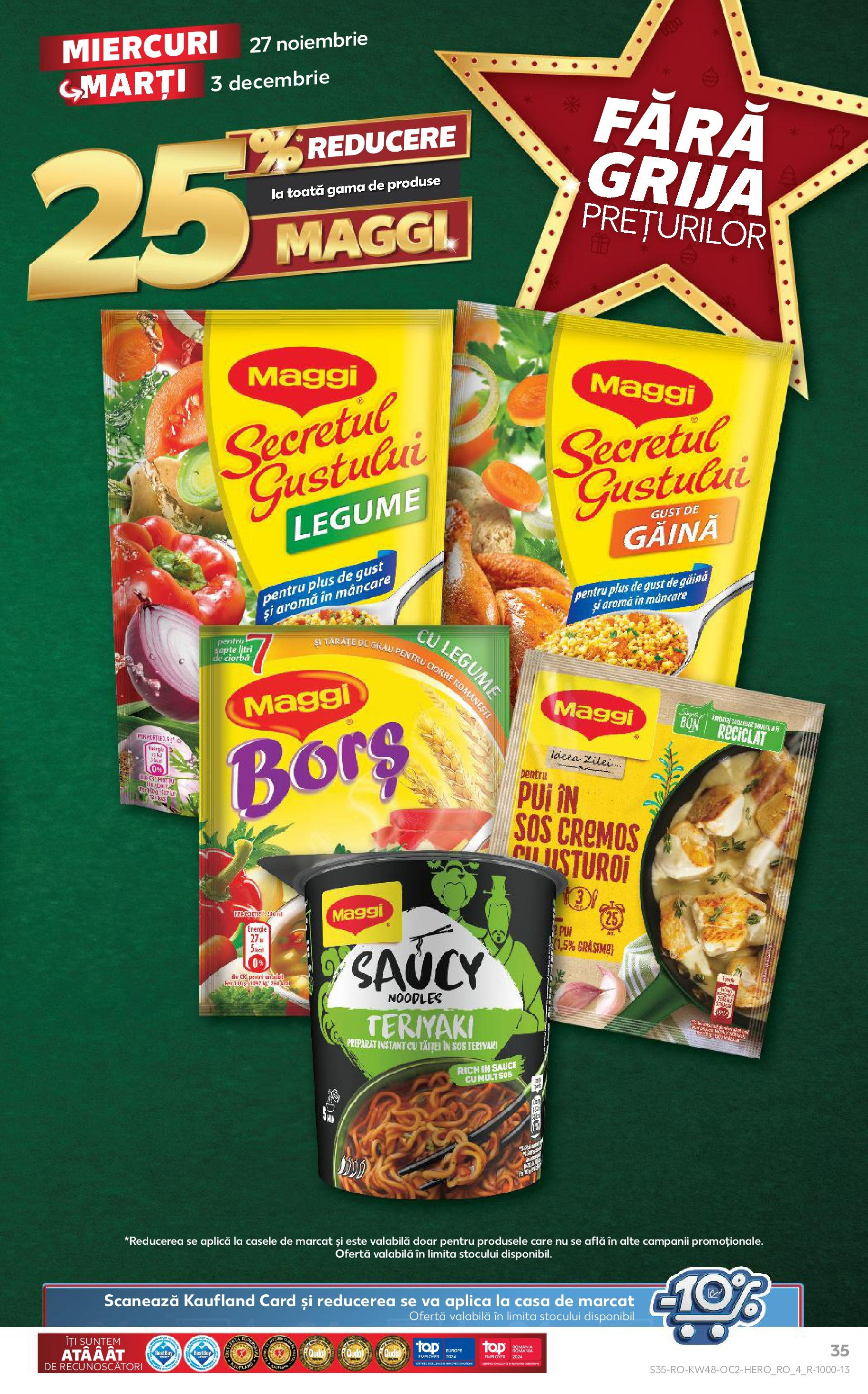 Catalog Kaufland 27 Noiembrie - 3 Decembrie 2024 | Pagina 35