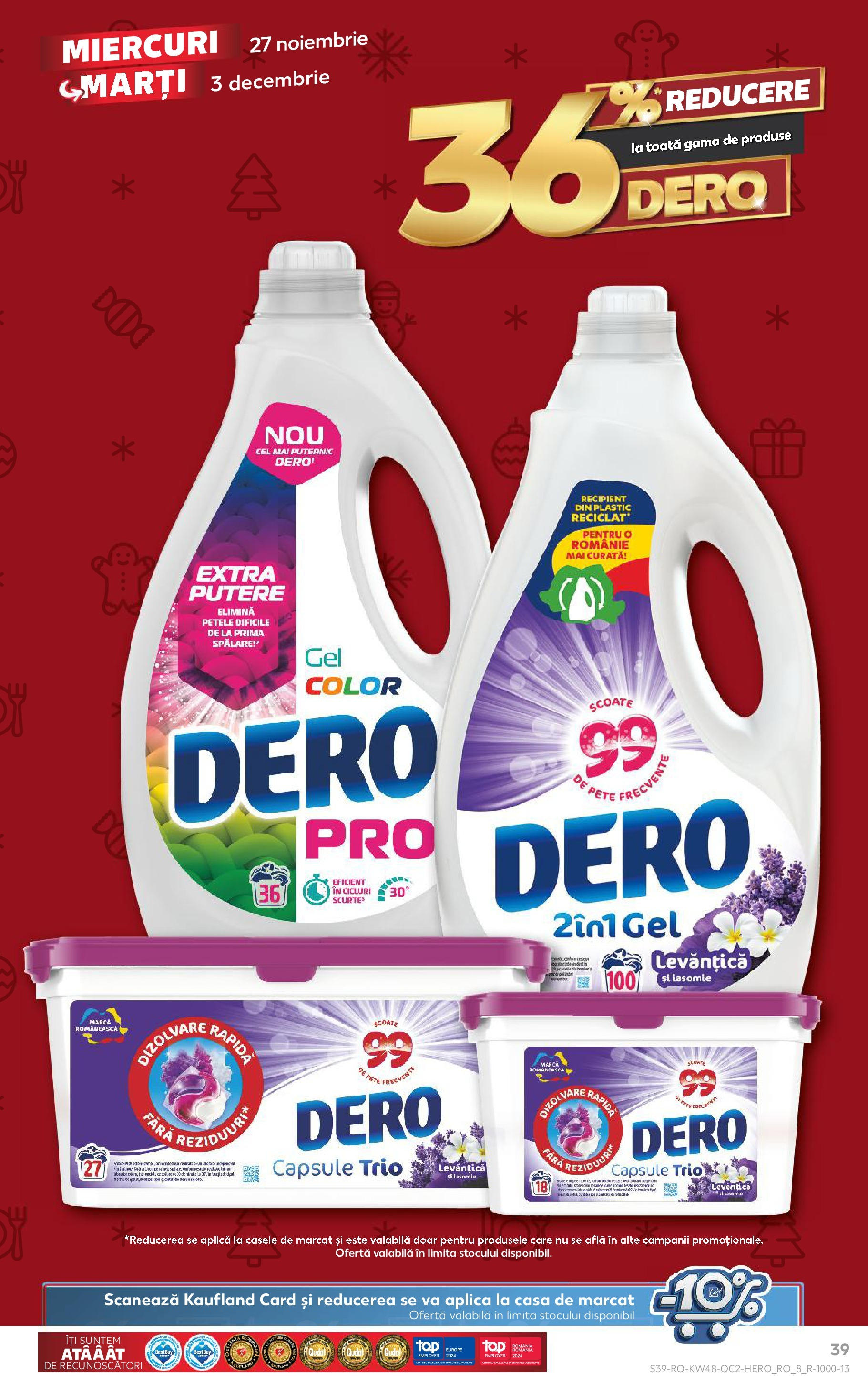Catalog Kaufland 27 Noiembrie - 3 Decembrie 2024 | Pagina 39