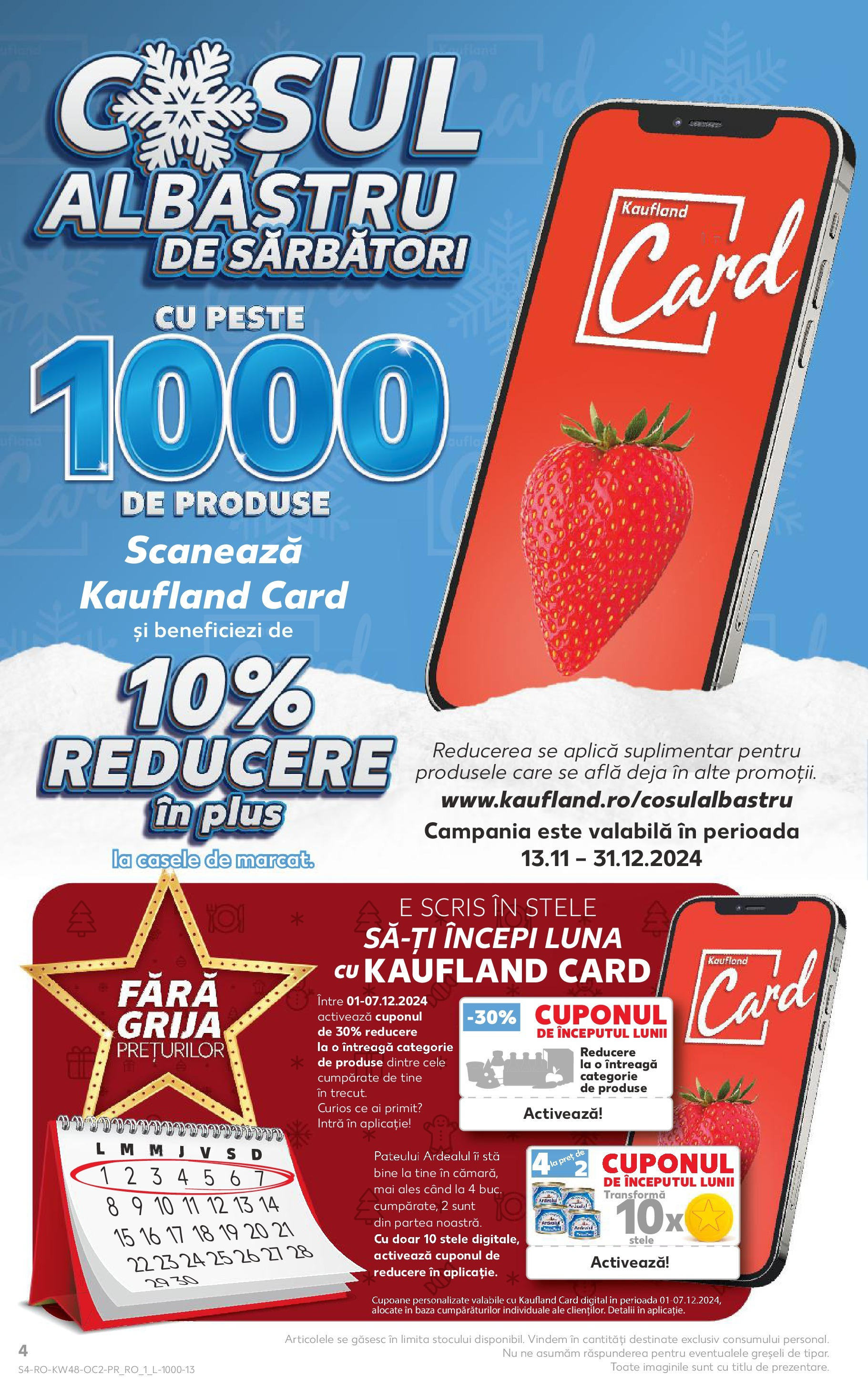 Catalog Kaufland 27 Noiembrie - 3 Decembrie 2024 | Pagina 4