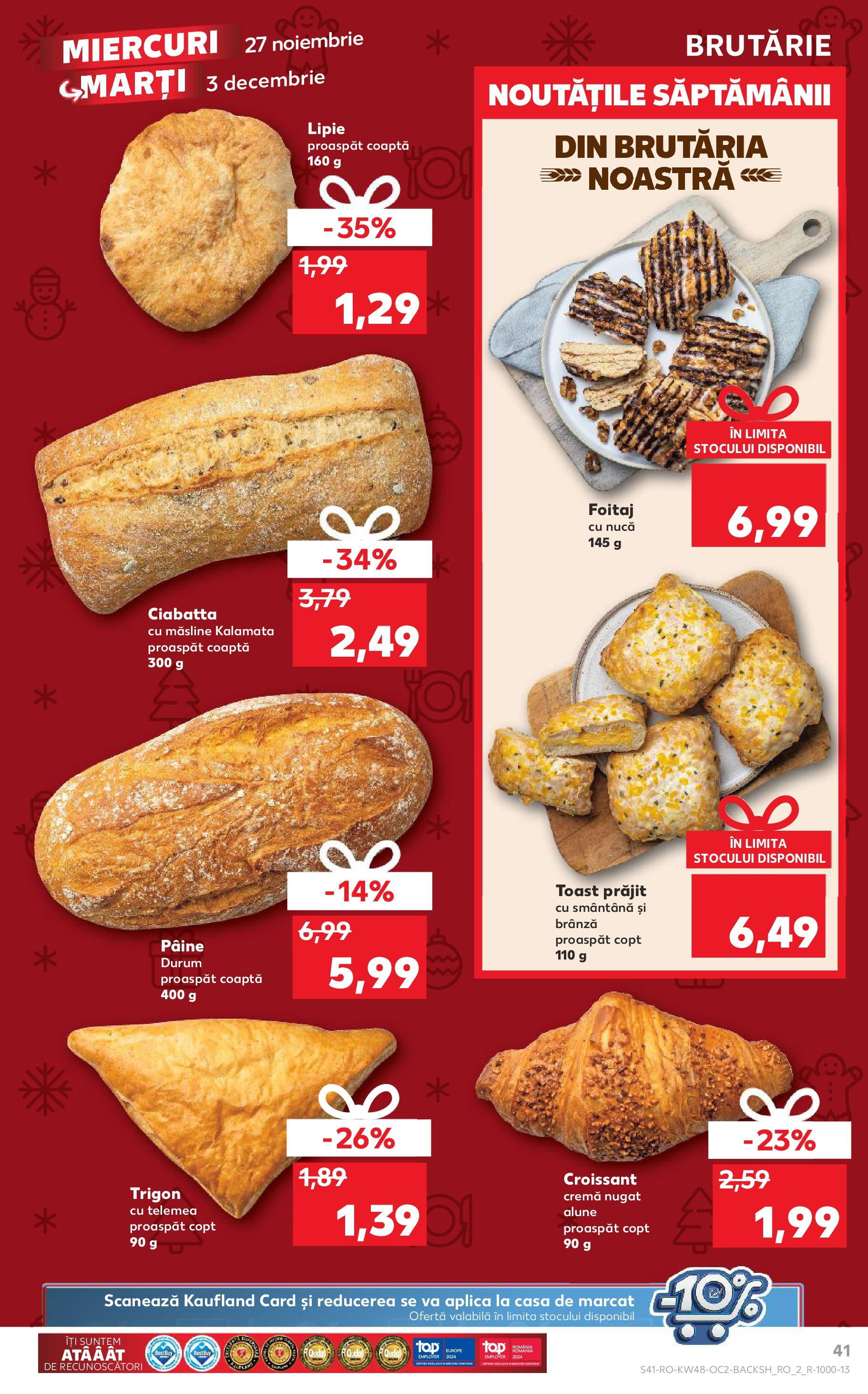 Catalog Kaufland 27 Noiembrie - 3 Decembrie 2024 | Pagina 41